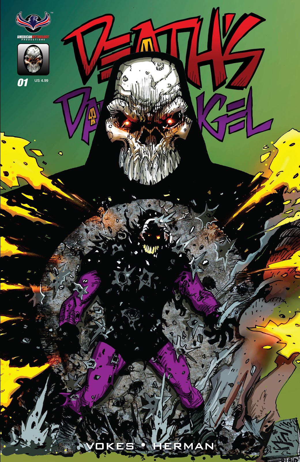 Death's Dark Angel issue Full - Page 1
