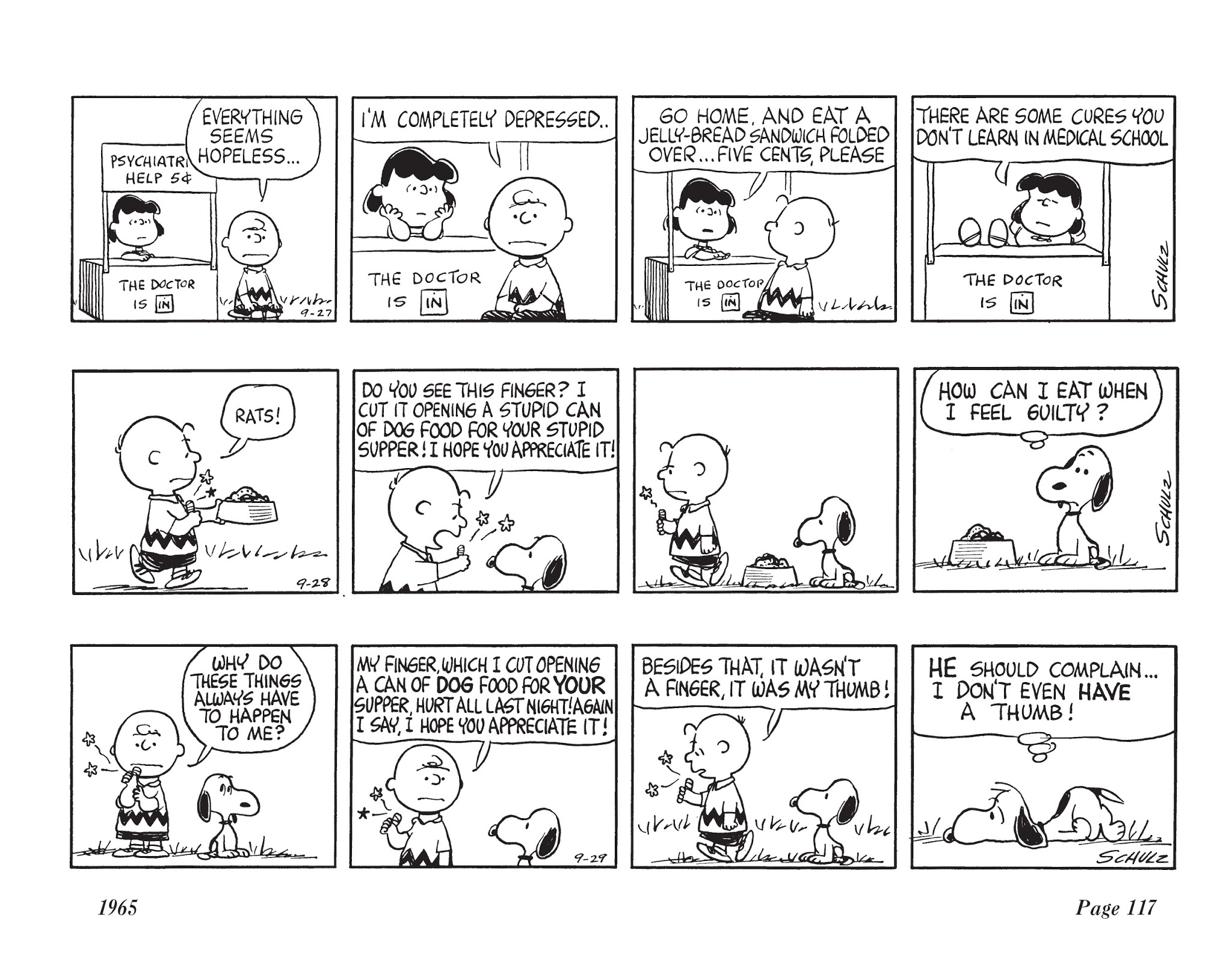 Read online The Complete Peanuts comic -  Issue # TPB 8 - 129