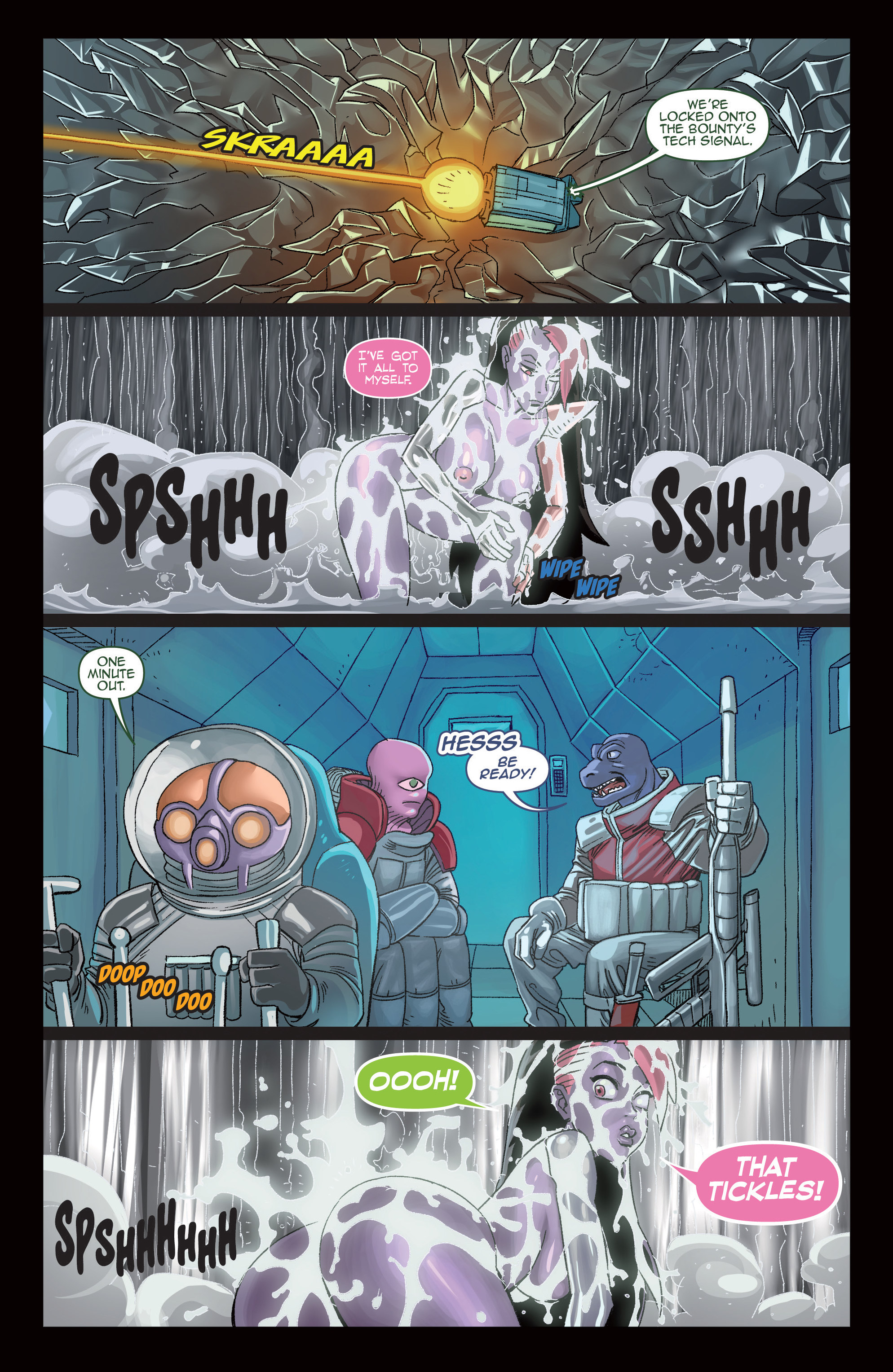 Read online Amalgama: Space Zombie comic -  Issue #3 - 7