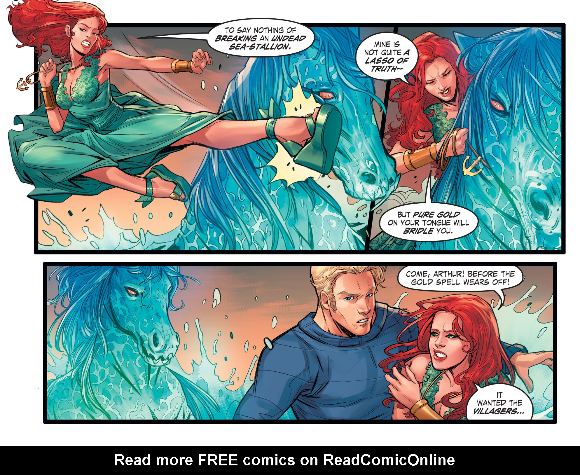 Read online DC Comics: Bombshells comic -  Issue #43 - 14