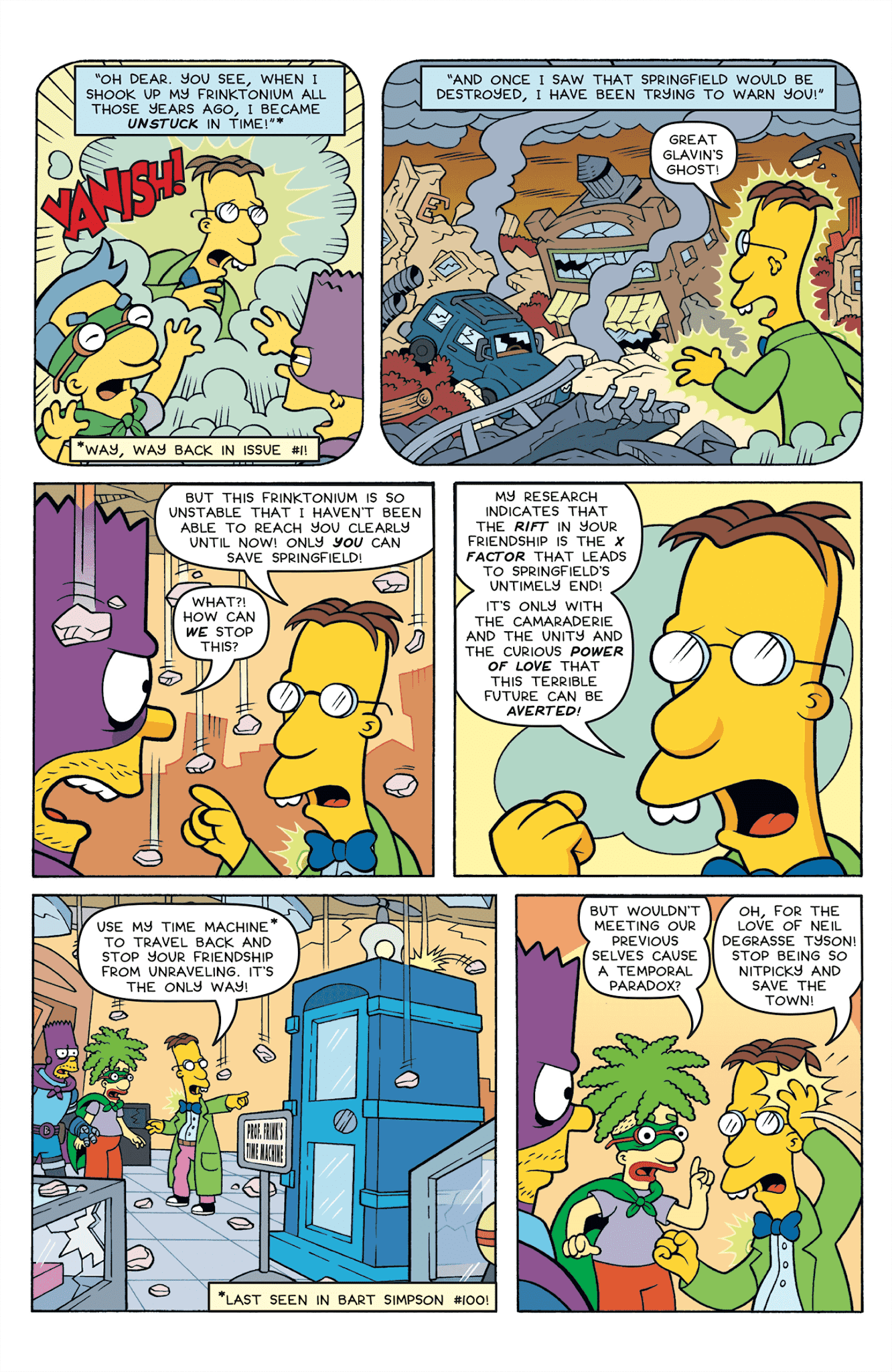 Read online Simpsons One-Shot Wonders: Bartman Spectacularly Super Secret Saga comic -  Issue #3 - 12