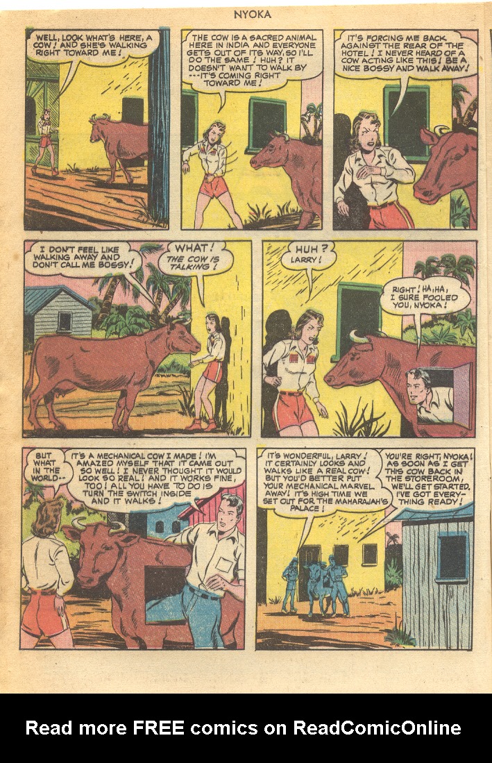 Read online Nyoka the Jungle Girl (1945) comic -  Issue #49 - 4