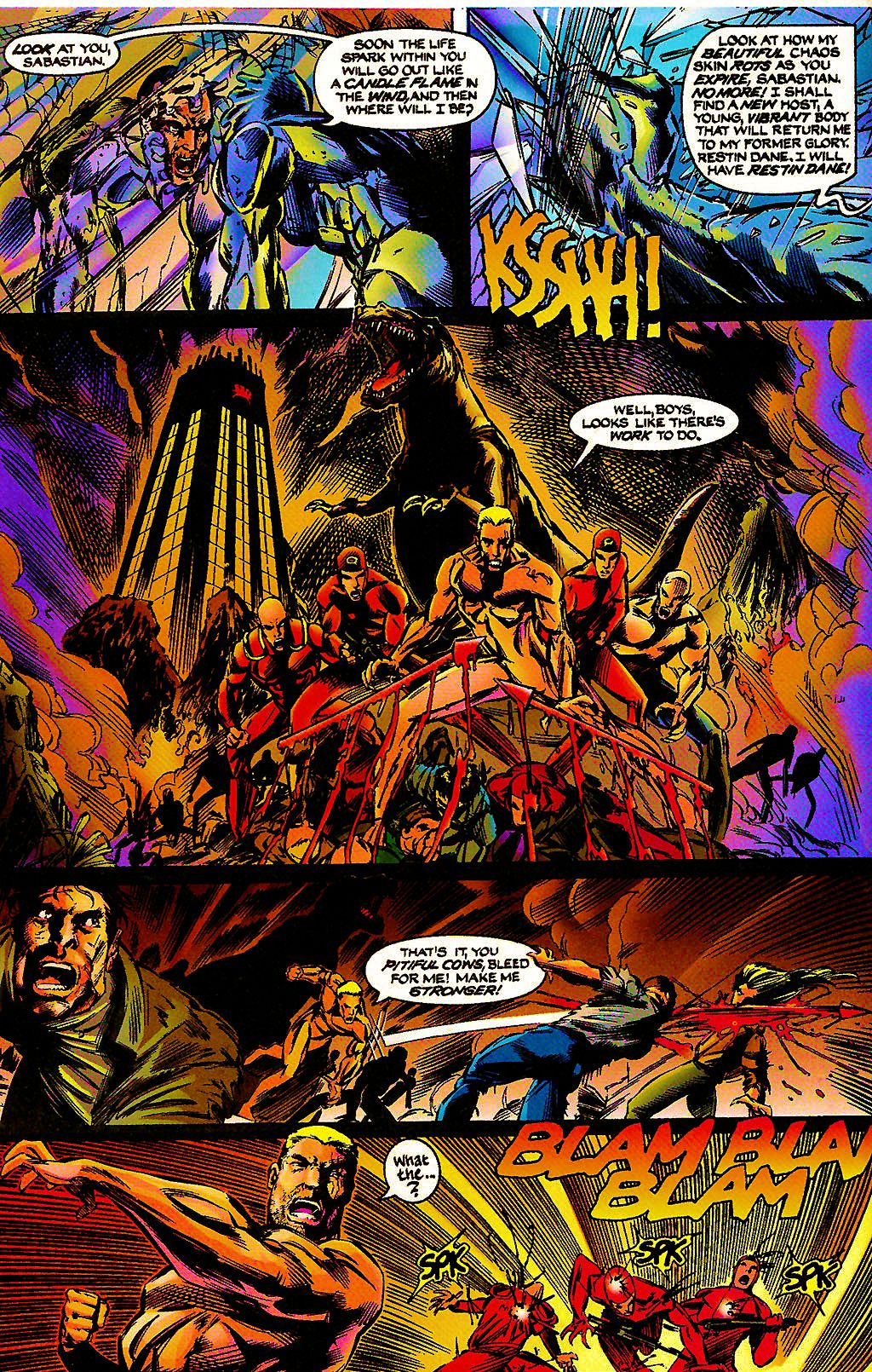 Read online Chains of Chaos comic -  Issue #3 - 12