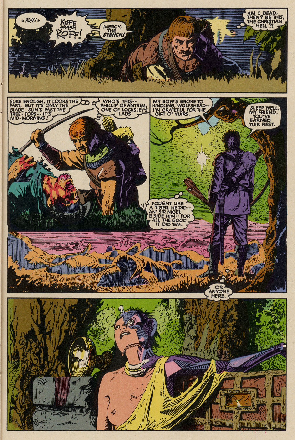 Read online The Black Dragon comic -  Issue #4 - 11