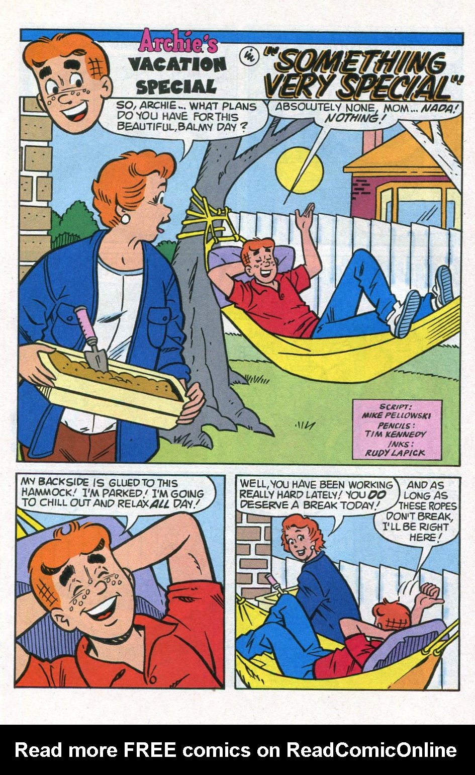 Read online Archie's Vacation Special comic -  Issue #7 - 23