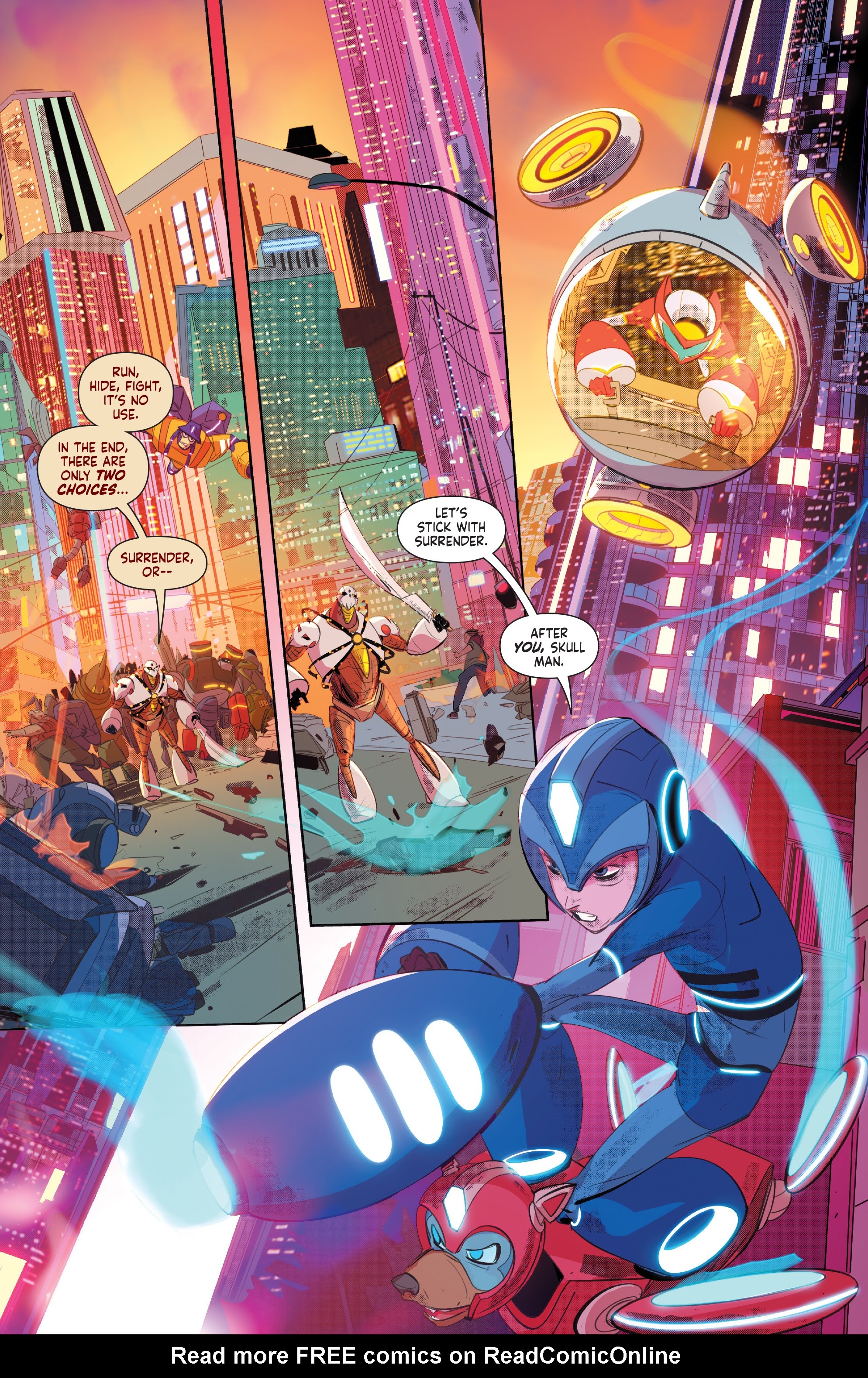 Read online Mega Man: Fully Charged comic -  Issue #4 - 8
