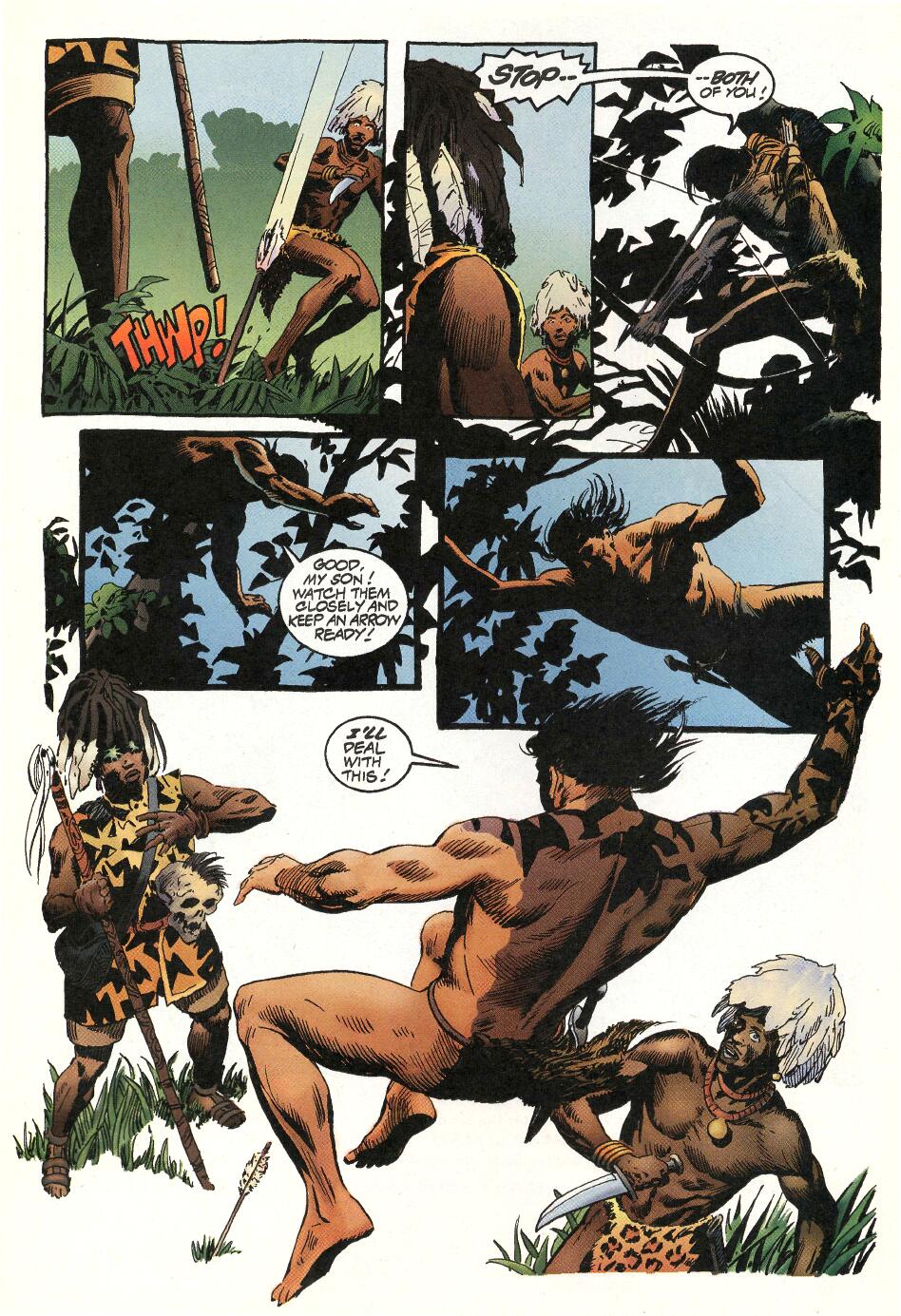 Read online Tarzan (1996) comic -  Issue #17 - 13