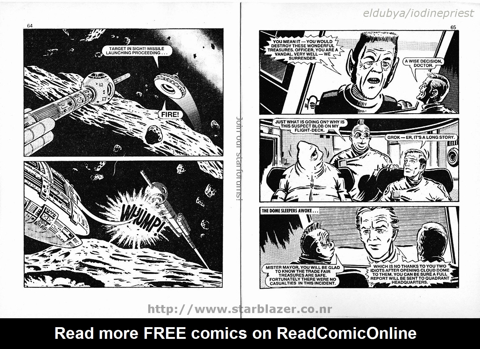 Read online Starblazer comic -  Issue #184 - 34