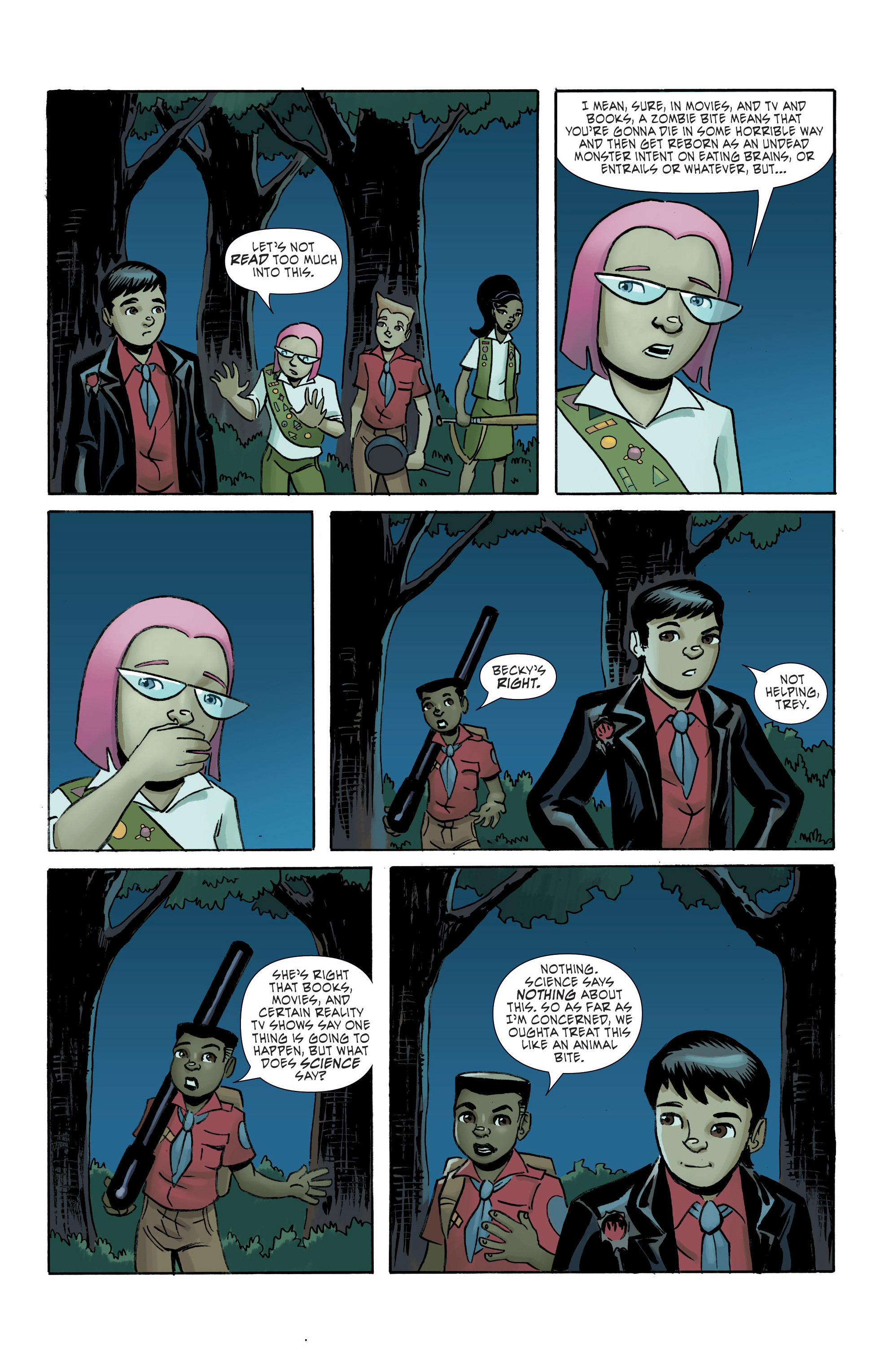 Read online Ghoul Scouts: Night of the Unliving Undead comic -  Issue #3 - 19