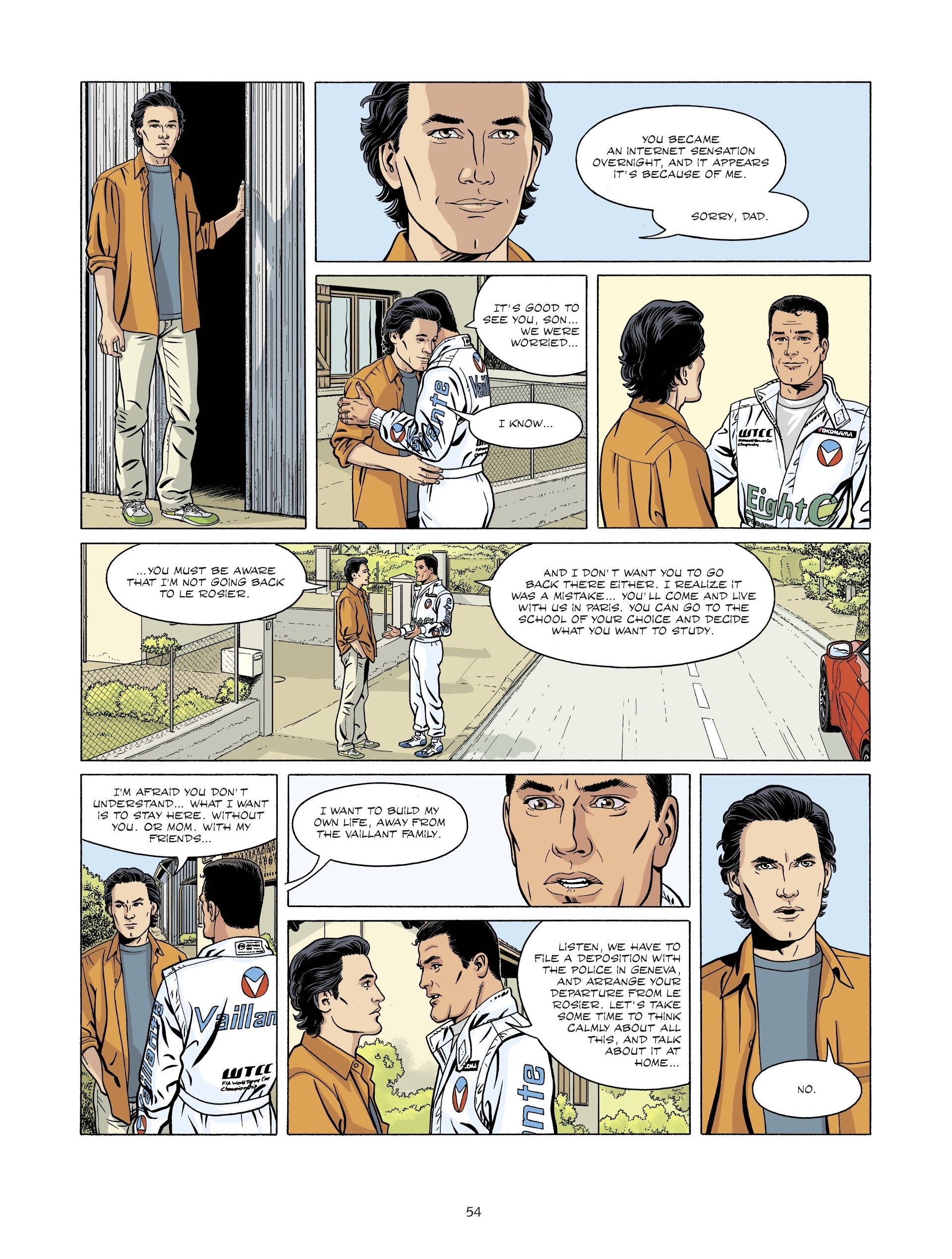 Read online Michel Vaillant comic -  Issue #1 - 56