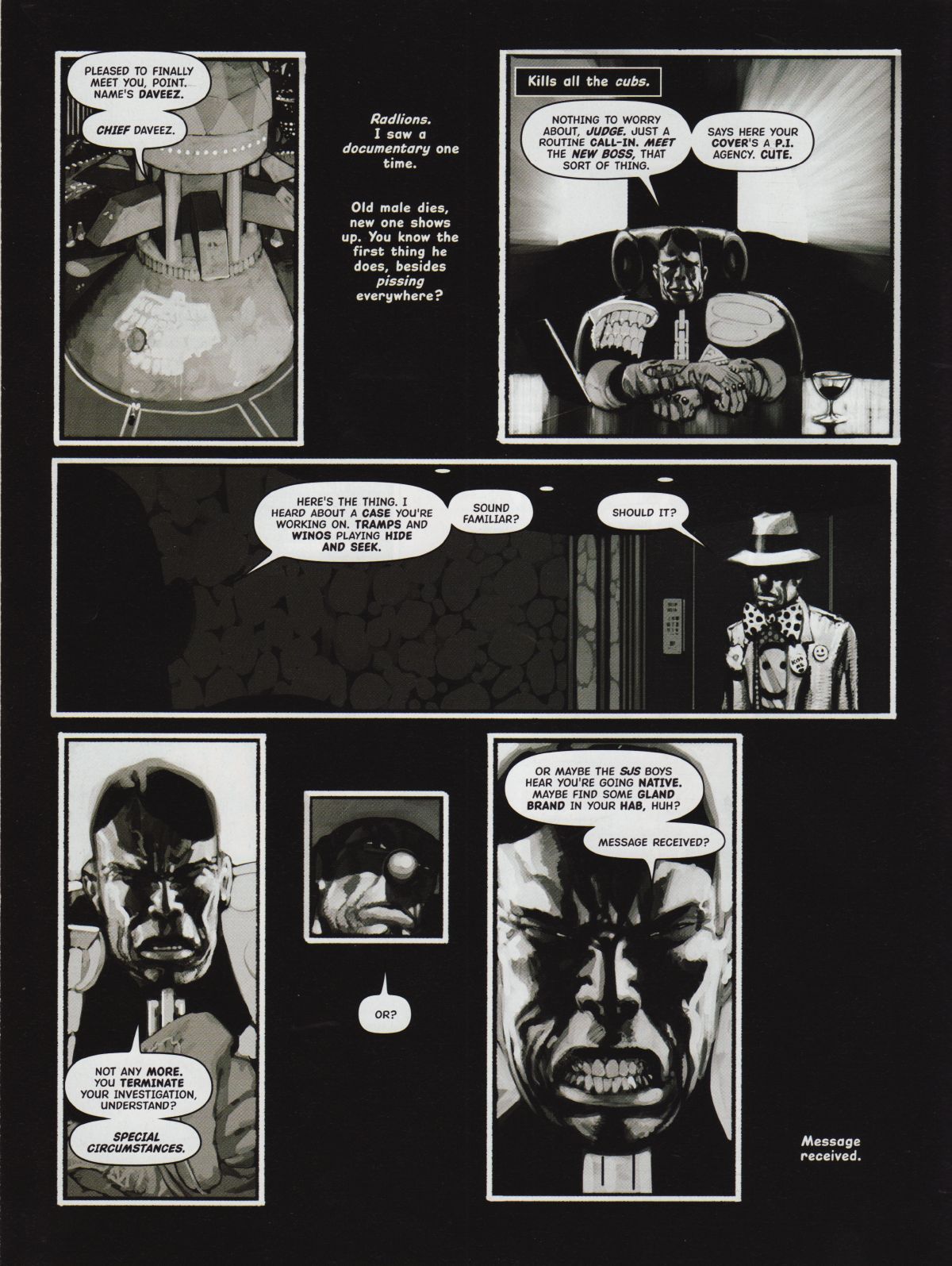 Read online Judge Dredd Megazine (Vol. 5) comic -  Issue #221 - 34