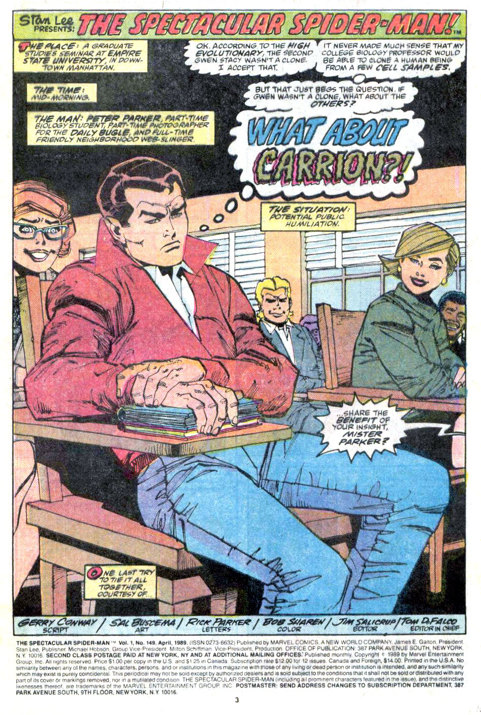 Read online The Spectacular Spider-Man (1976) comic -  Issue #149 - 4