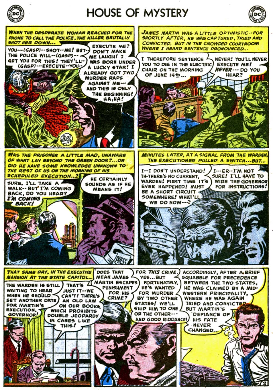 Read online House of Mystery (1951) comic -  Issue #15 - 31