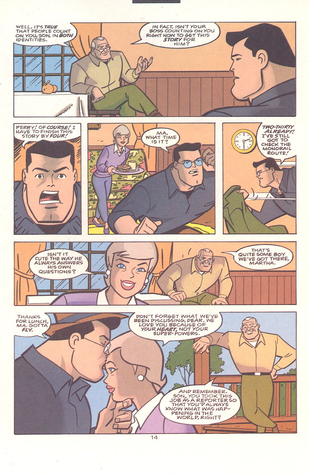 Read online Superman Adventures comic -  Issue #18 - 16