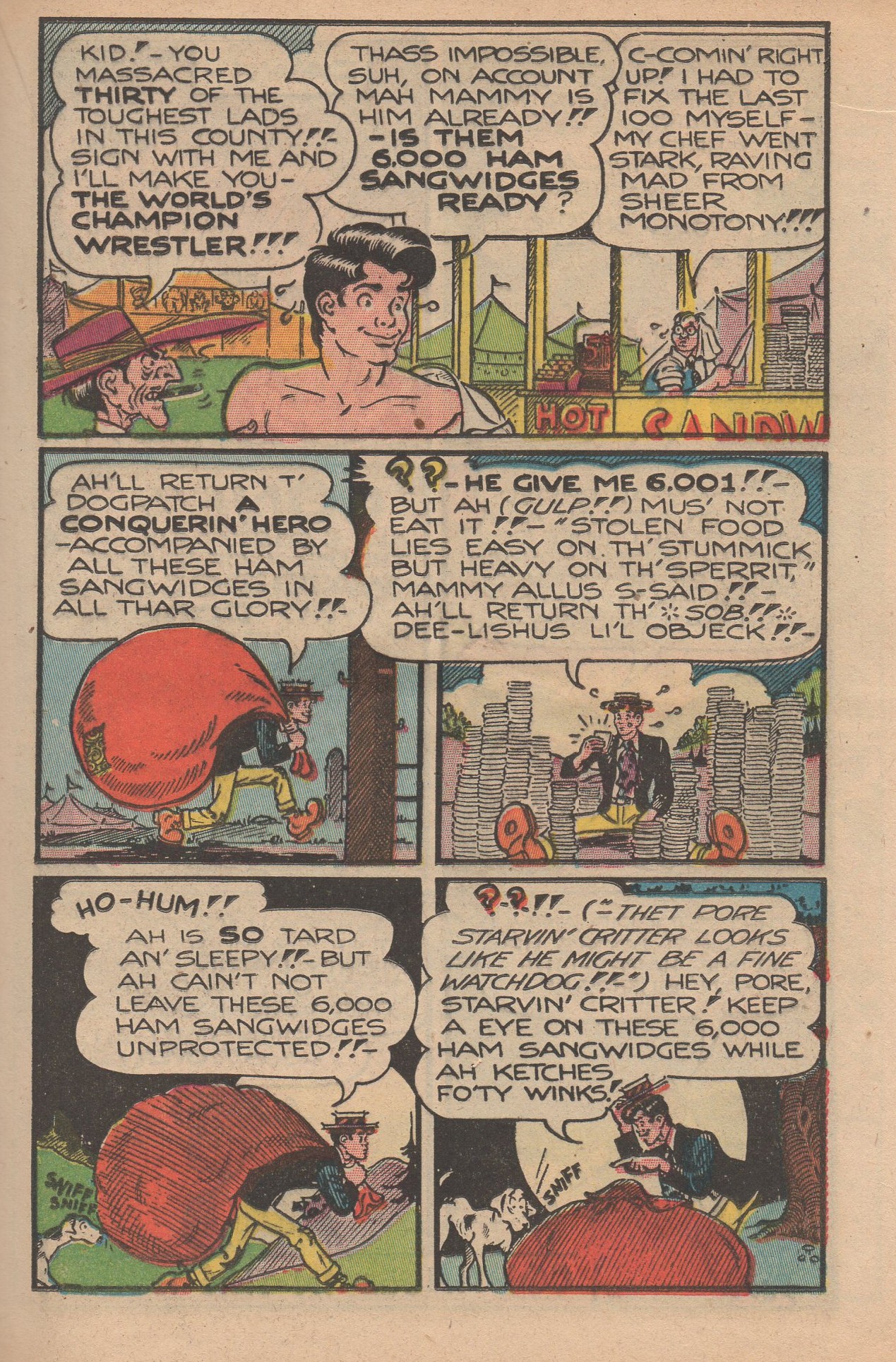 Read online Li'l Abner Comics comic -  Issue #64 - 23