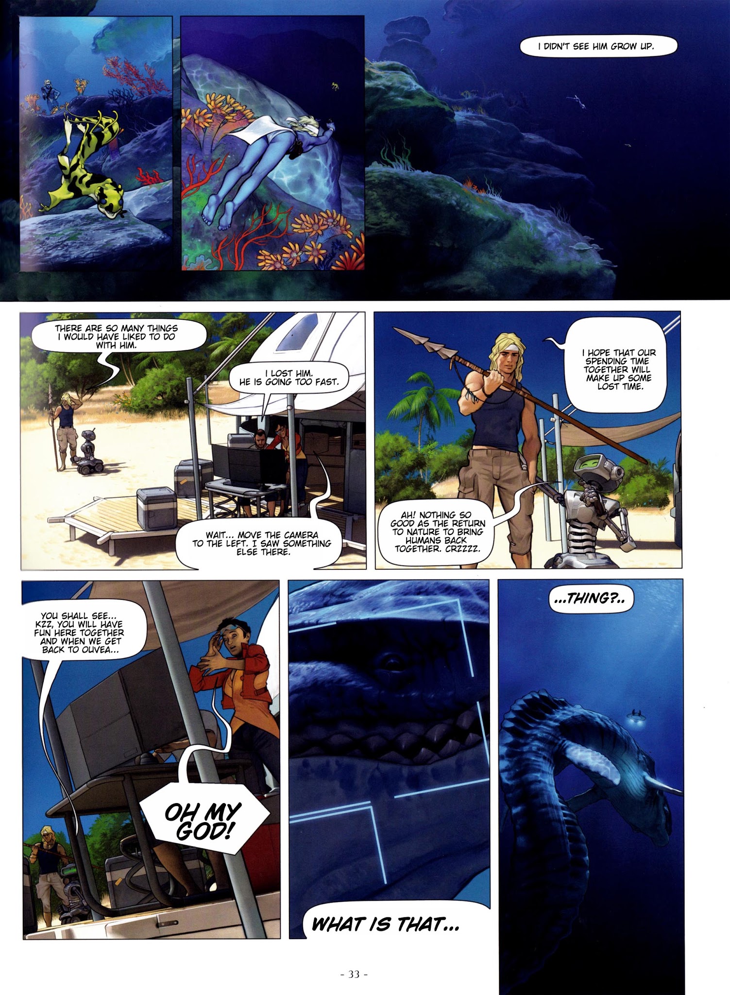 Read online Aquablue comic -  Issue #12 - 33