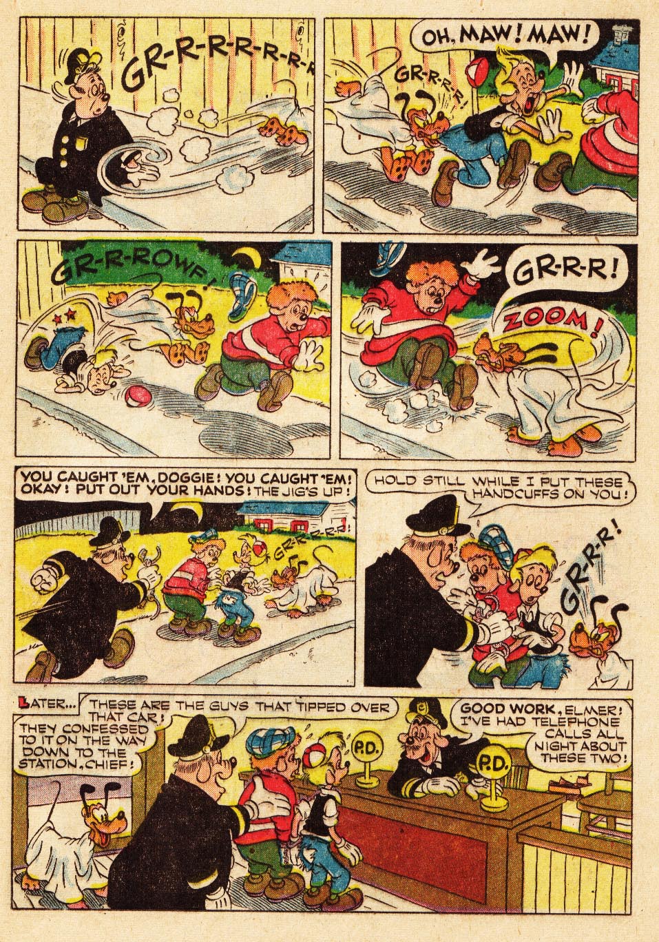 Read online Walt Disney's Comics and Stories comic -  Issue #158 - 25