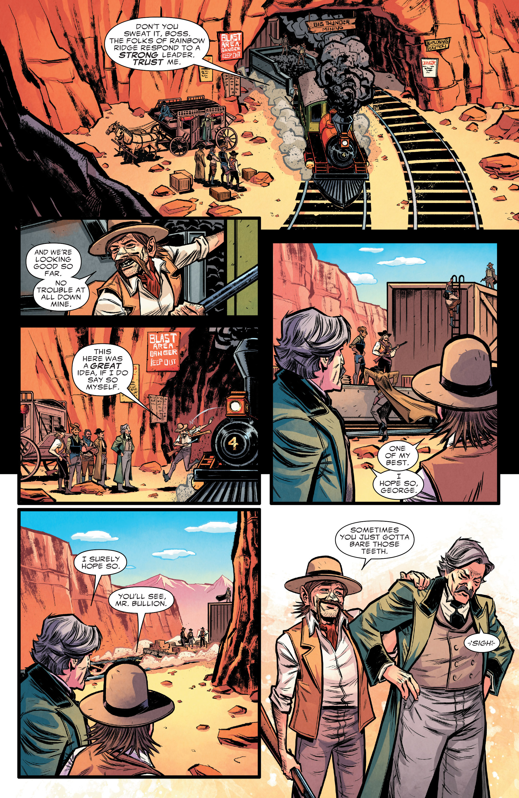 Read online Big Thunder Mountain Railroad comic -  Issue #4 - 4