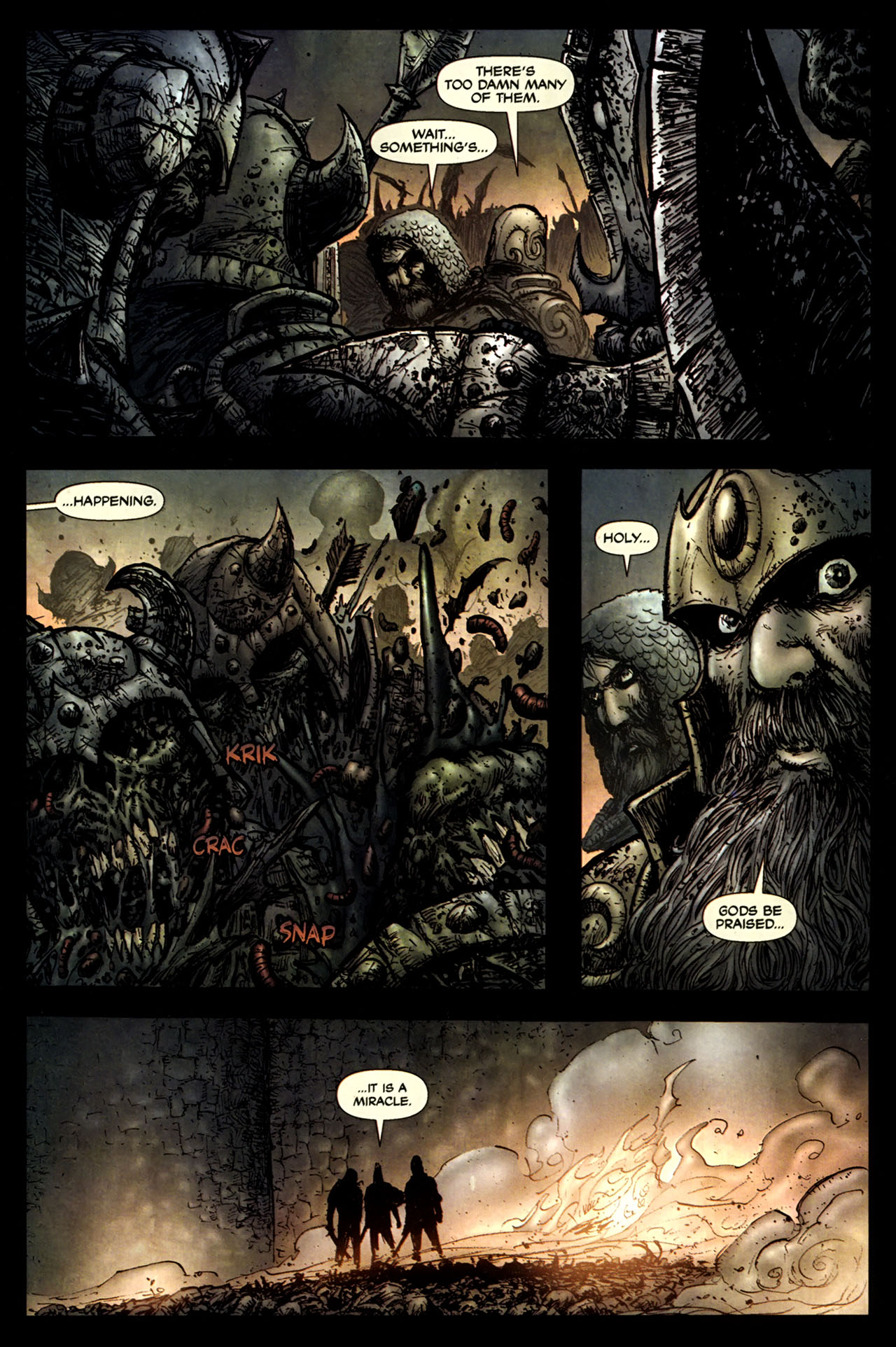 Read online Frank Frazetta's Death Dealer comic -  Issue #6 - 19