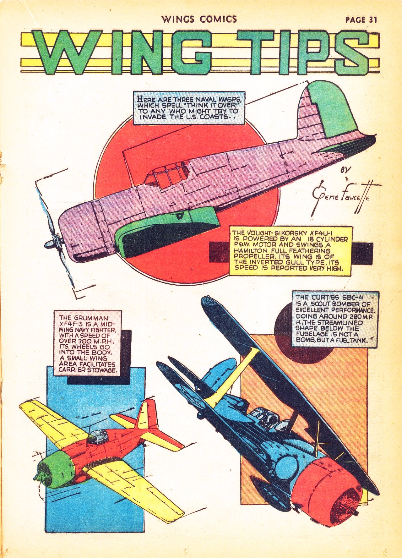 Read online Wings Comics comic -  Issue #4 - 33