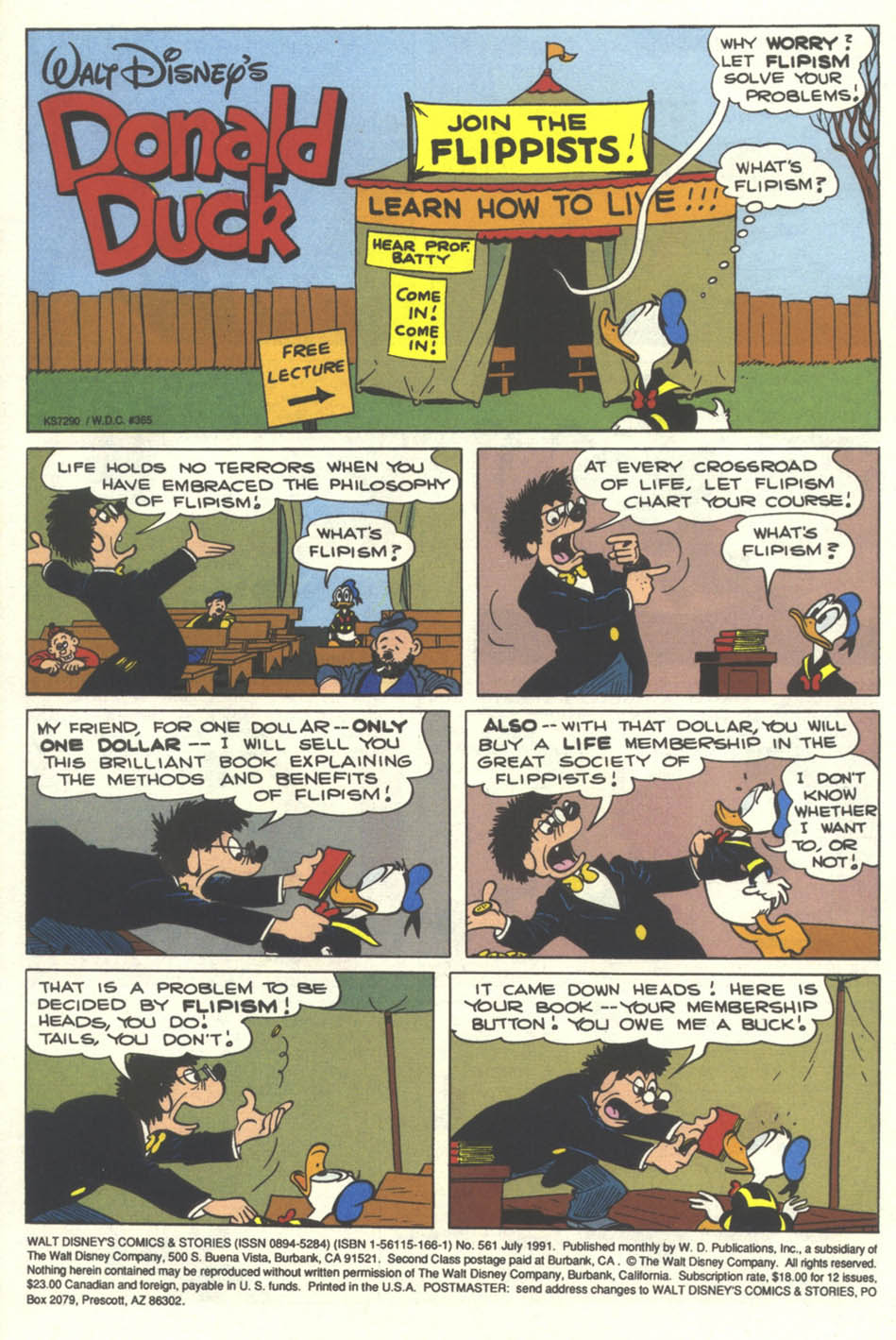 Walt Disney's Comics and Stories issue 561 - Page 2