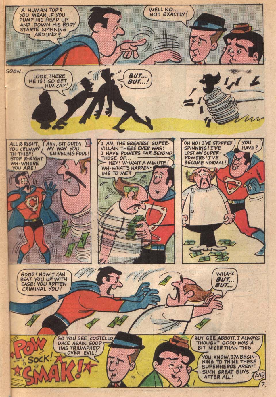 Read online Abbott & Costello comic -  Issue #5 - 8