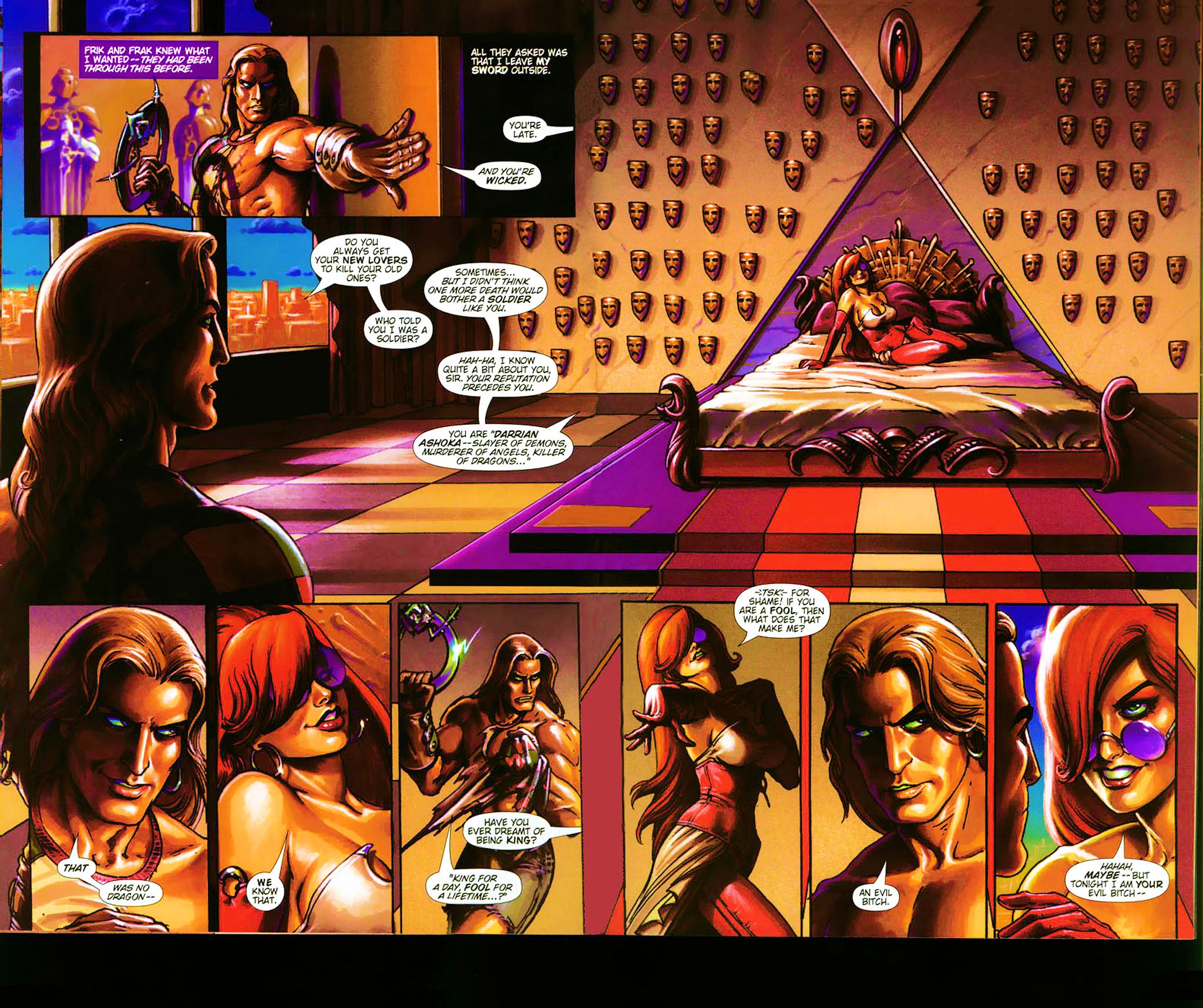 Read online Dawn: Three Tiers comic -  Issue #4 - 22