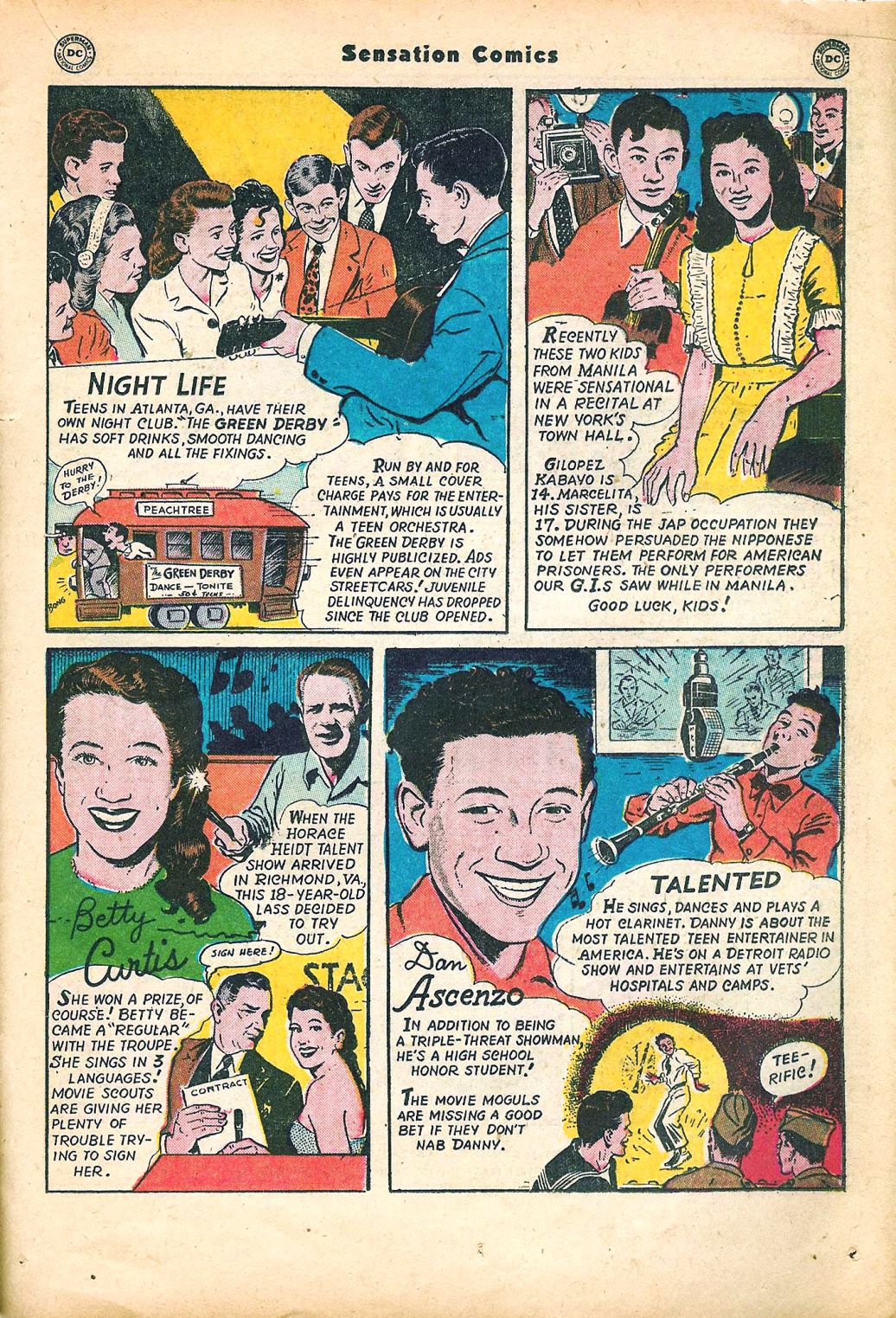 Read online Sensation (Mystery) Comics comic -  Issue #95 - 33