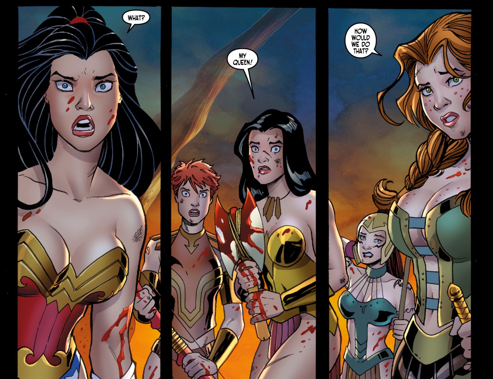Read online Ame-Comi: Wonder Woman comic -  Issue #2 - 12