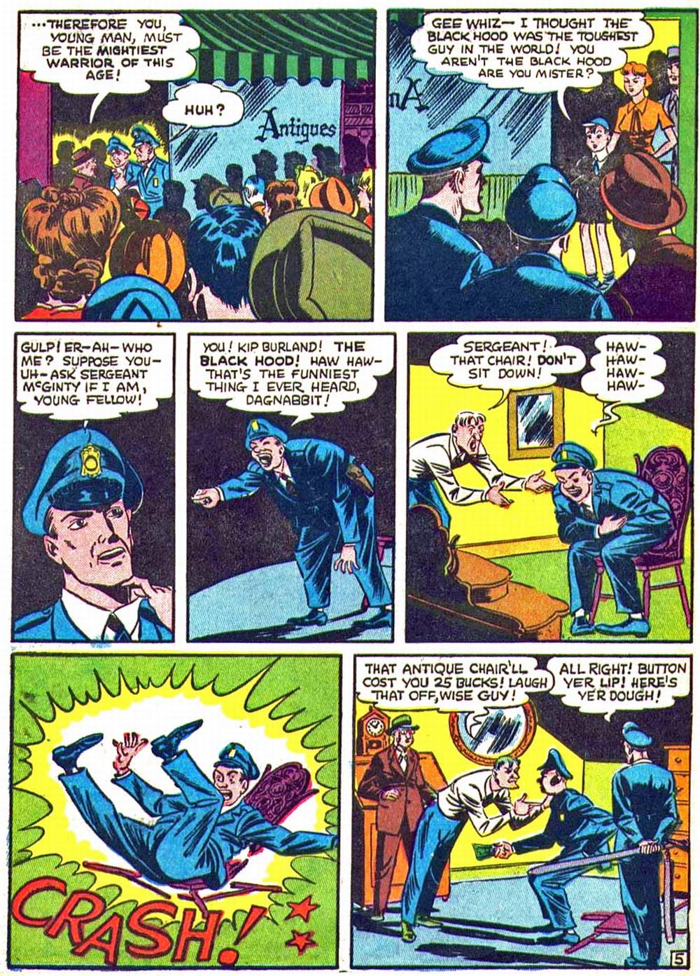 Read online Black Hood Comics comic -  Issue #13 - 42