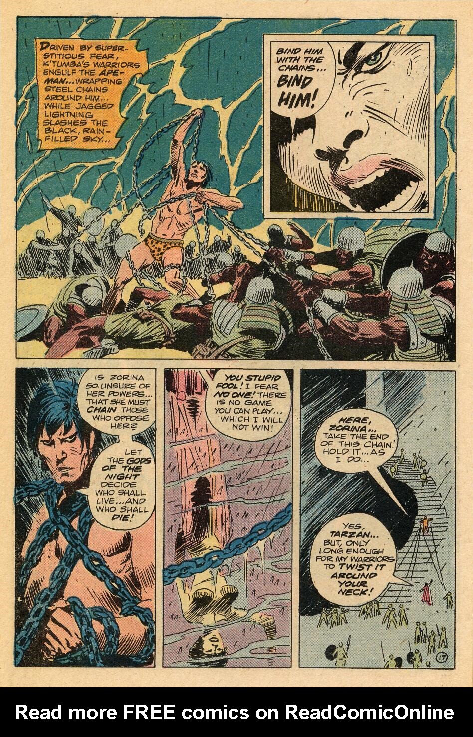 Read online Tarzan (1972) comic -  Issue #229 - 26