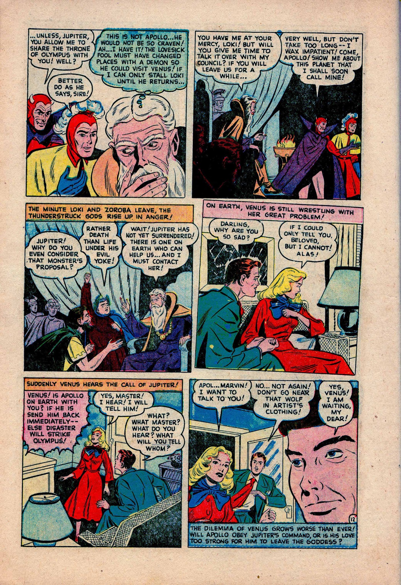 Read online Venus (1948) comic -  Issue #9 - 16