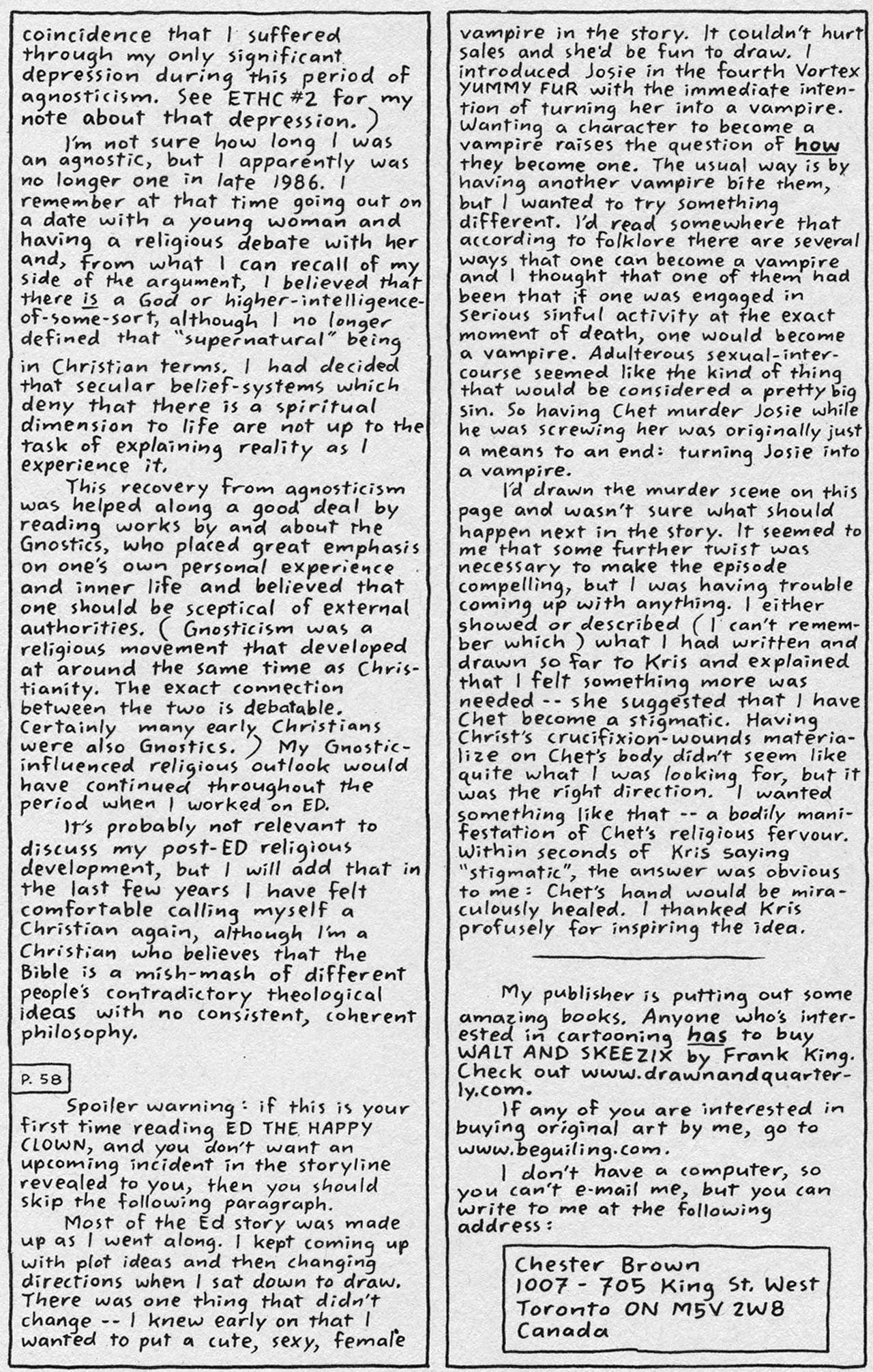 Read online Ed the Happy Clown comic -  Issue #4 - 28