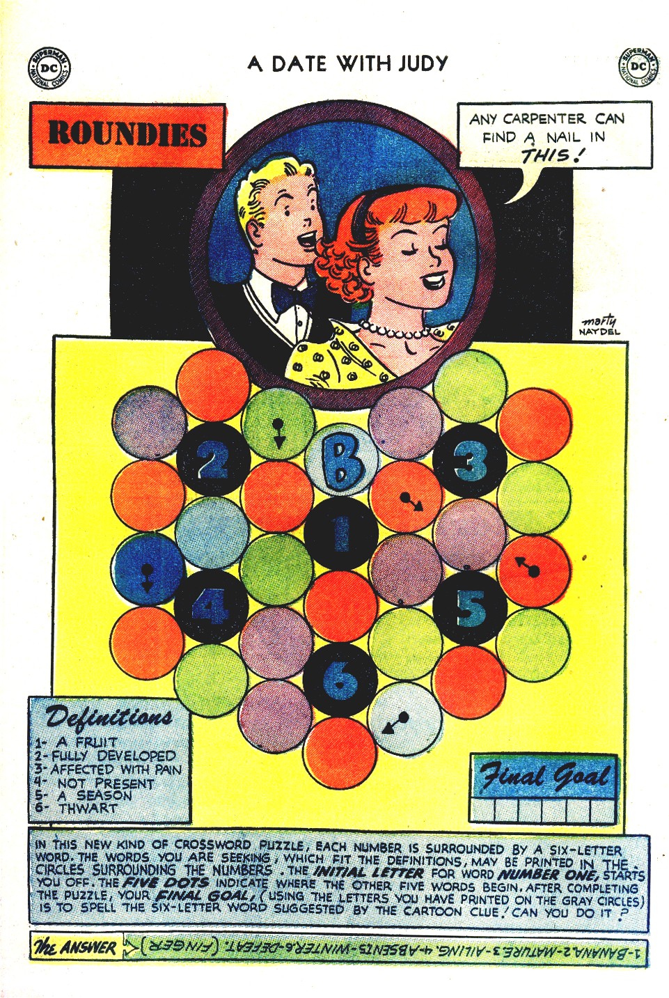 Read online A Date with Judy comic -  Issue #41 - 35