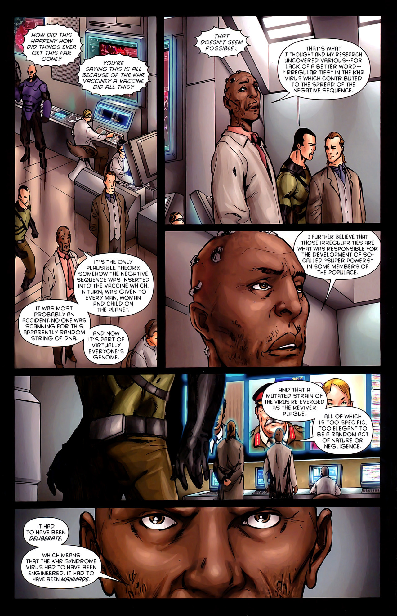 Read online Super Zombies comic -  Issue #4 - 23
