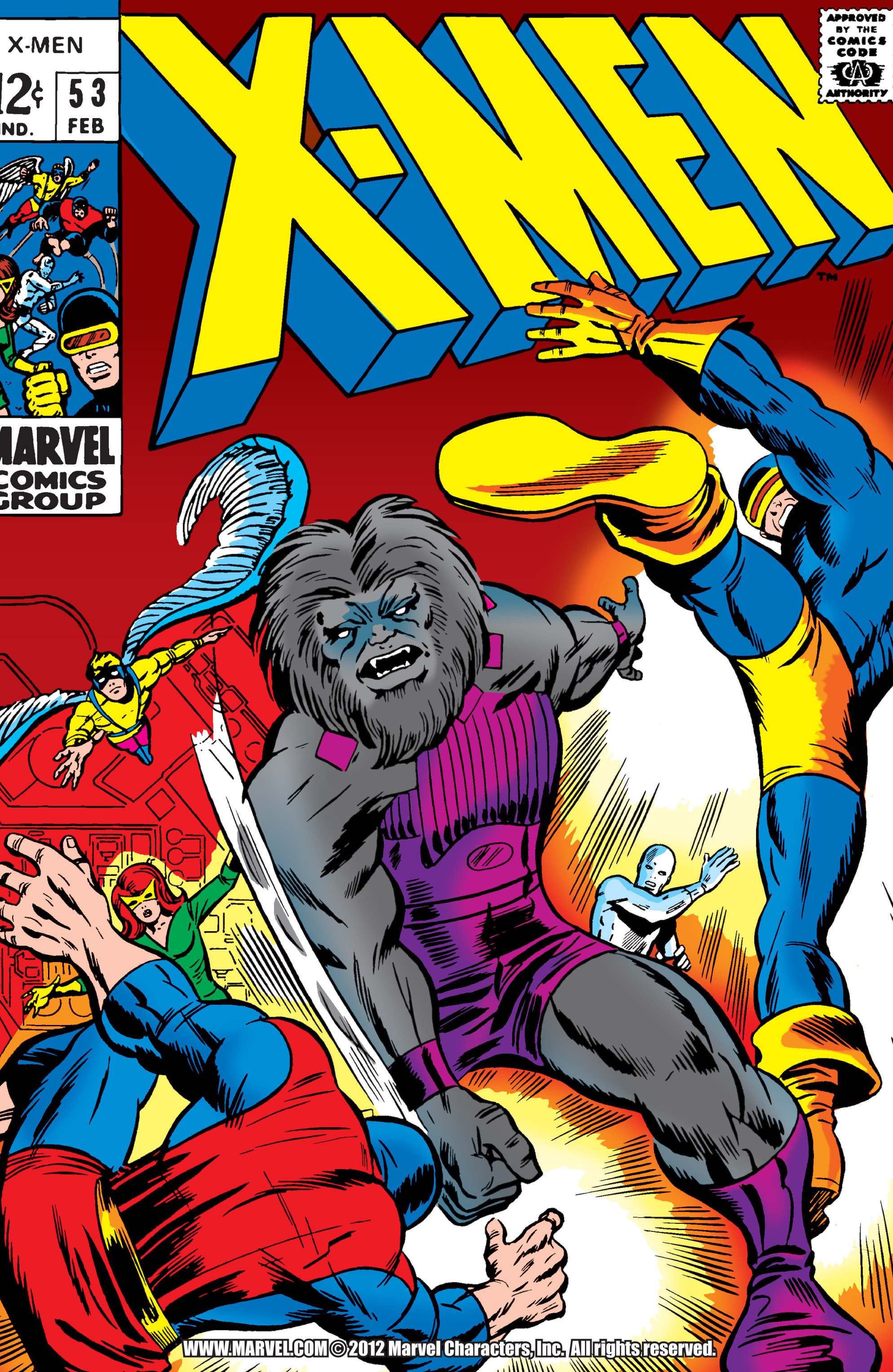 Read online Uncanny X-Men (1963) comic -  Issue #53 - 1