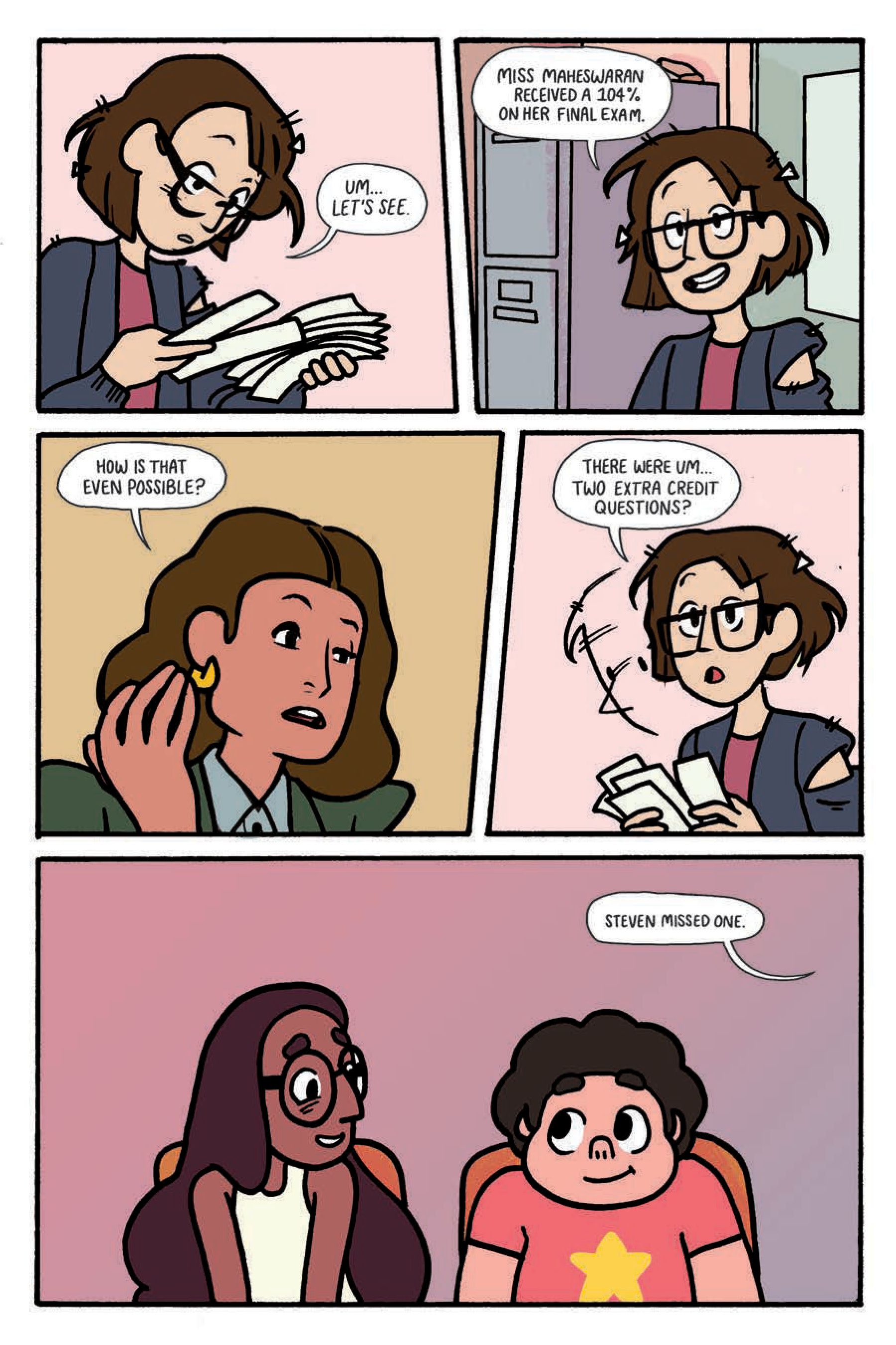 Read online Steven Universe: Too Cool For School comic -  Issue # TPB - 133