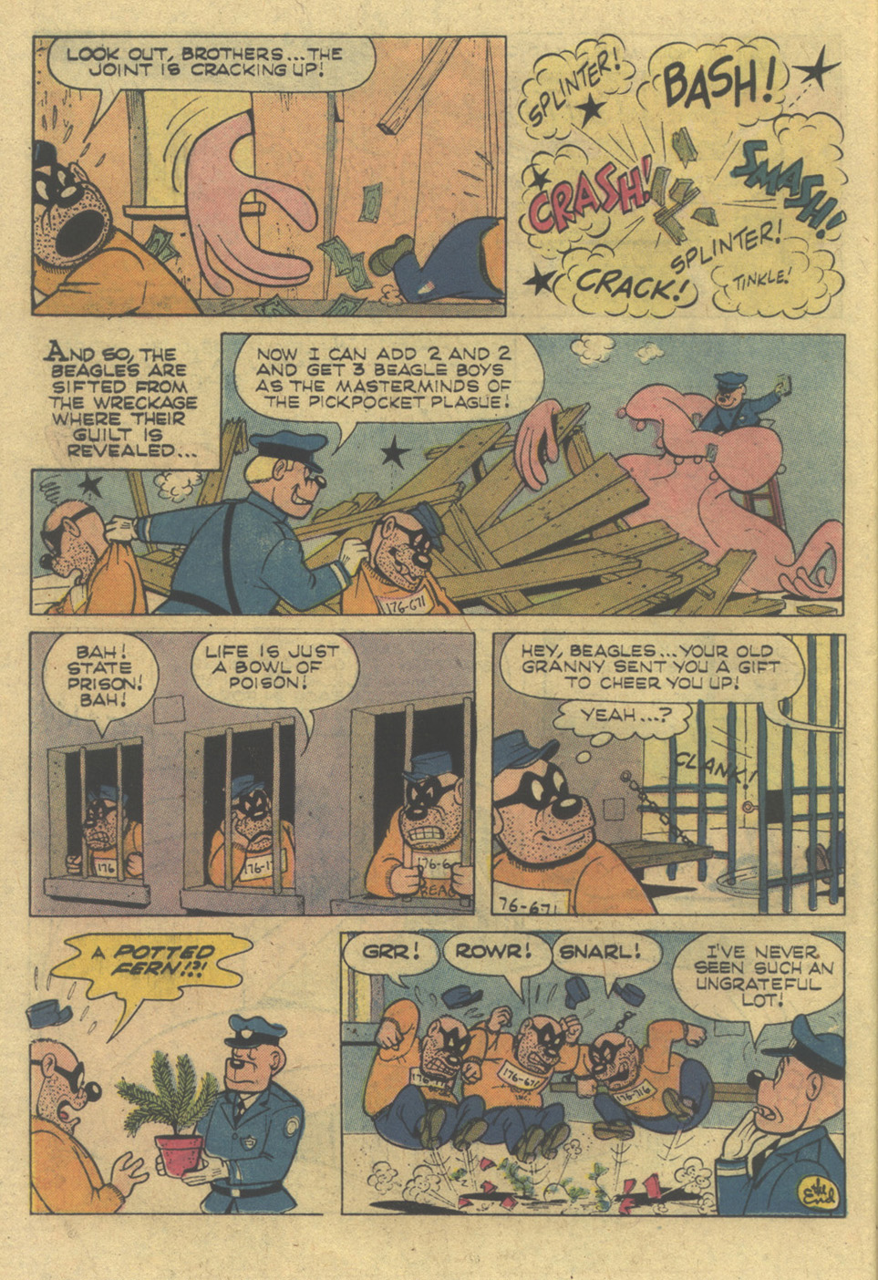 Read online Walt Disney THE BEAGLE BOYS comic -  Issue #26 - 26