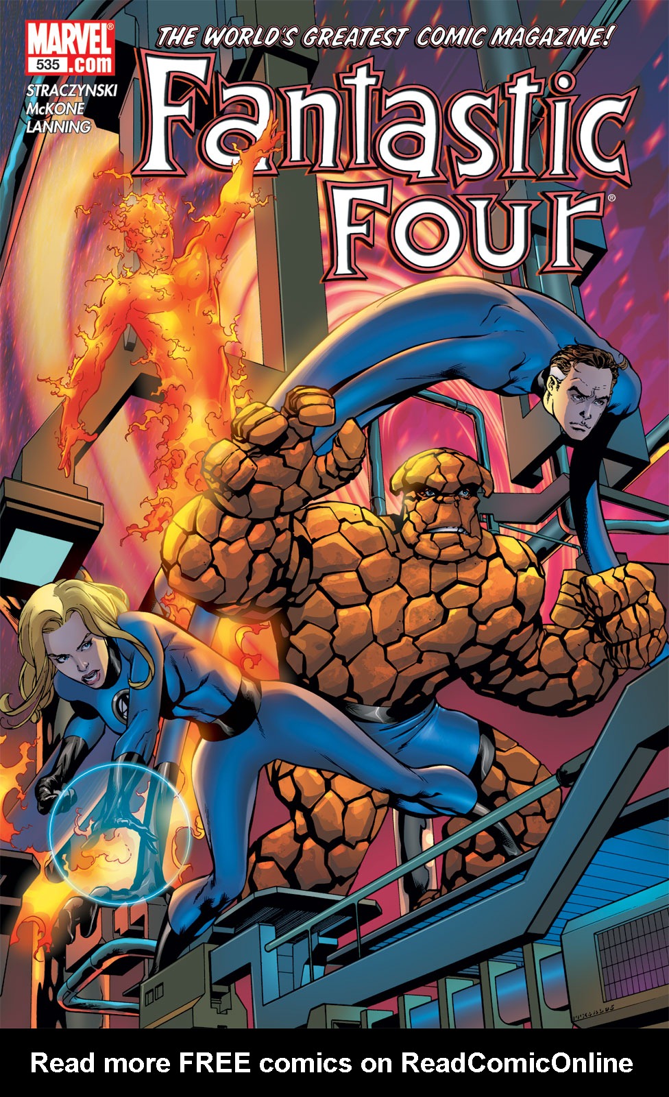 Read online Fantastic Four (1961) comic -  Issue #535 - 1