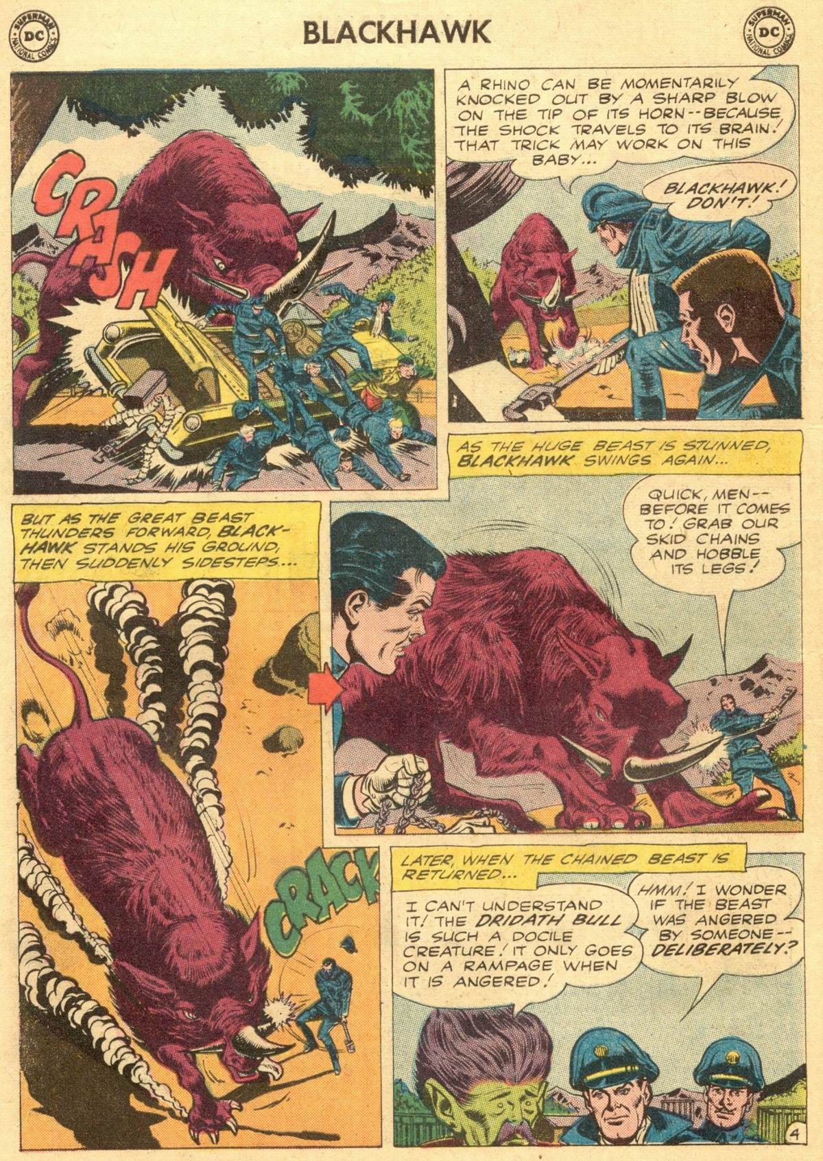 Read online Blackhawk (1957) comic -  Issue #152 - 6