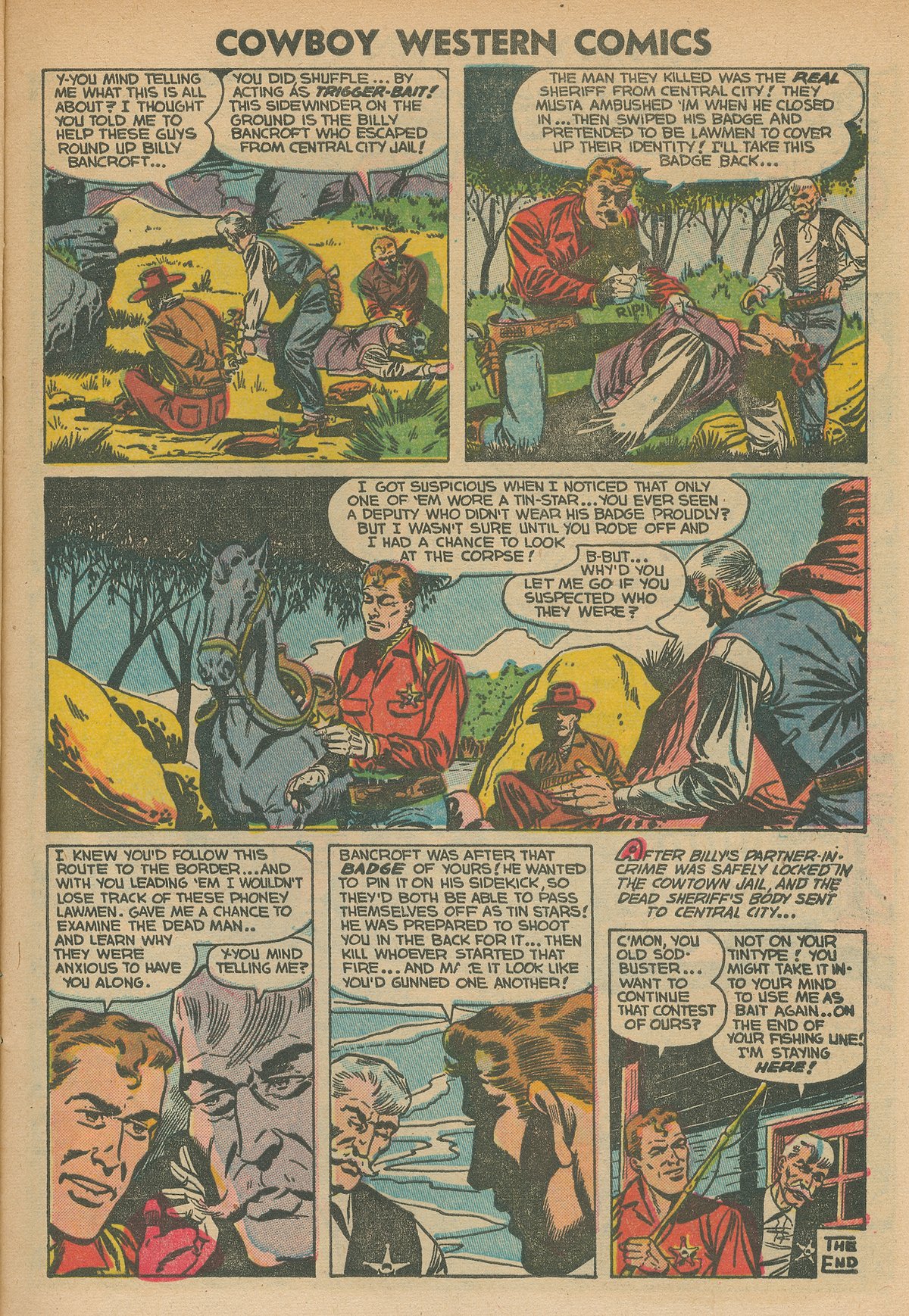 Read online Cowboy Western Comics (1954) comic -  Issue #48 - 9