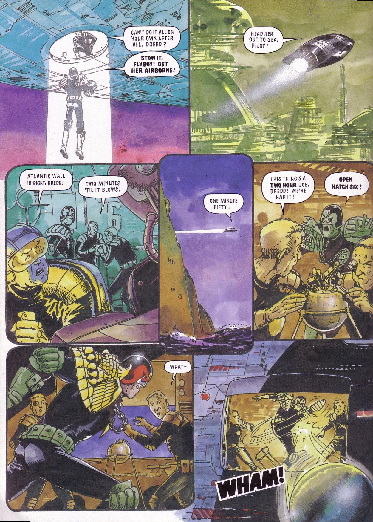 Read online Judge Dredd: Death Aid comic -  Issue # TPB - 44