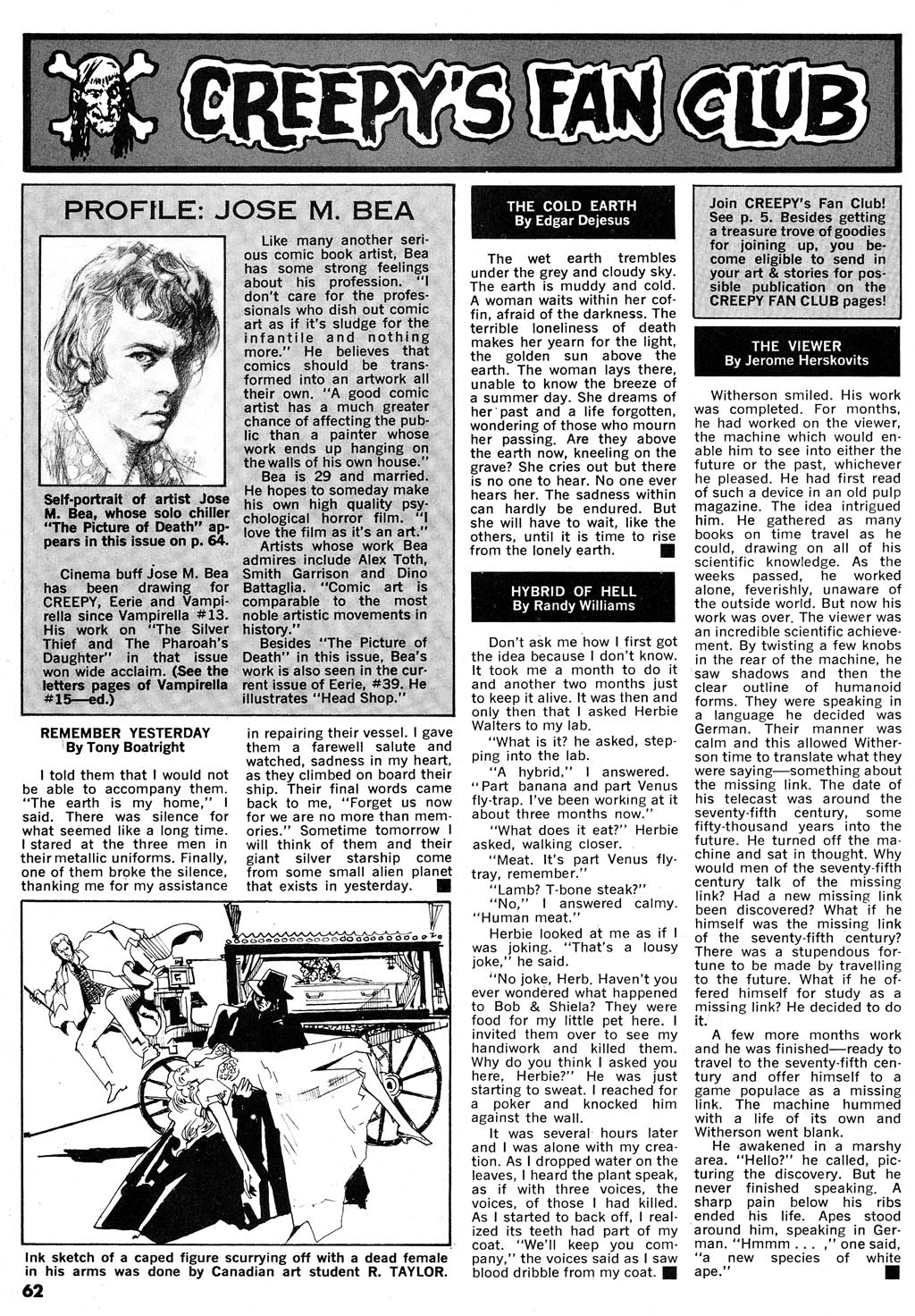 Read online Creepy (1964) comic -  Issue #45 - 62