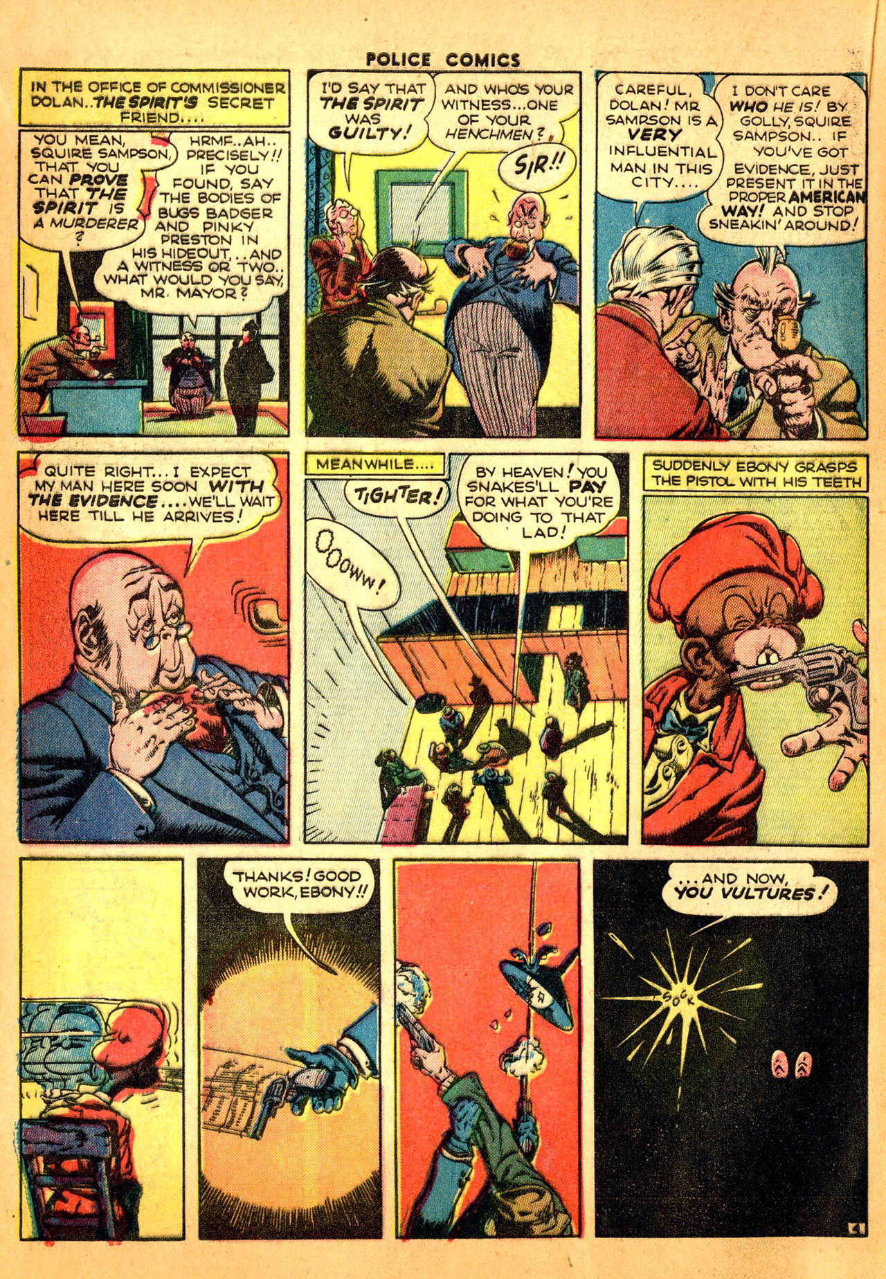 Read online Police Comics comic -  Issue #24 - 22