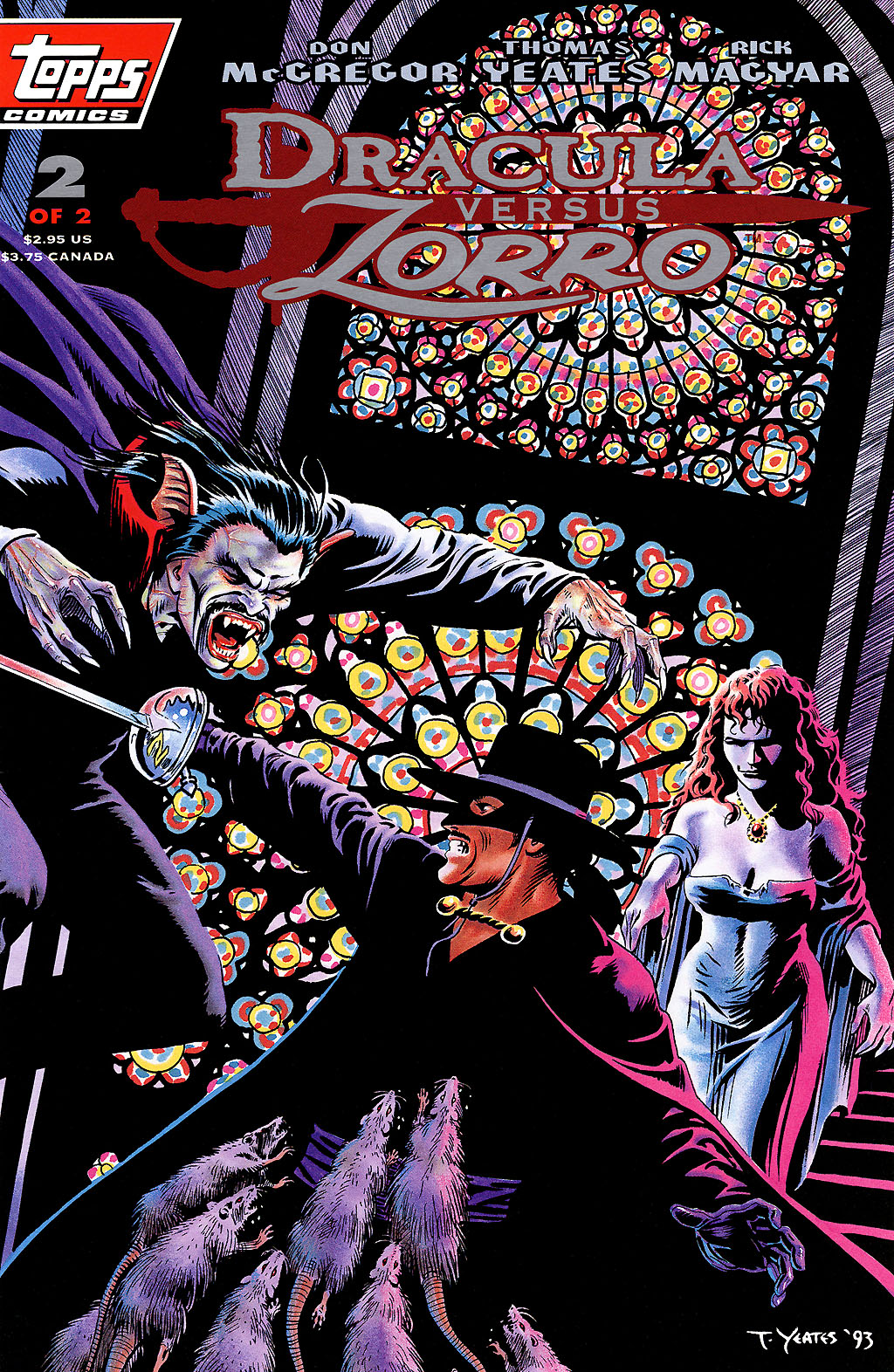 Read online Dracula Versus Zorro comic -  Issue #2 - 1