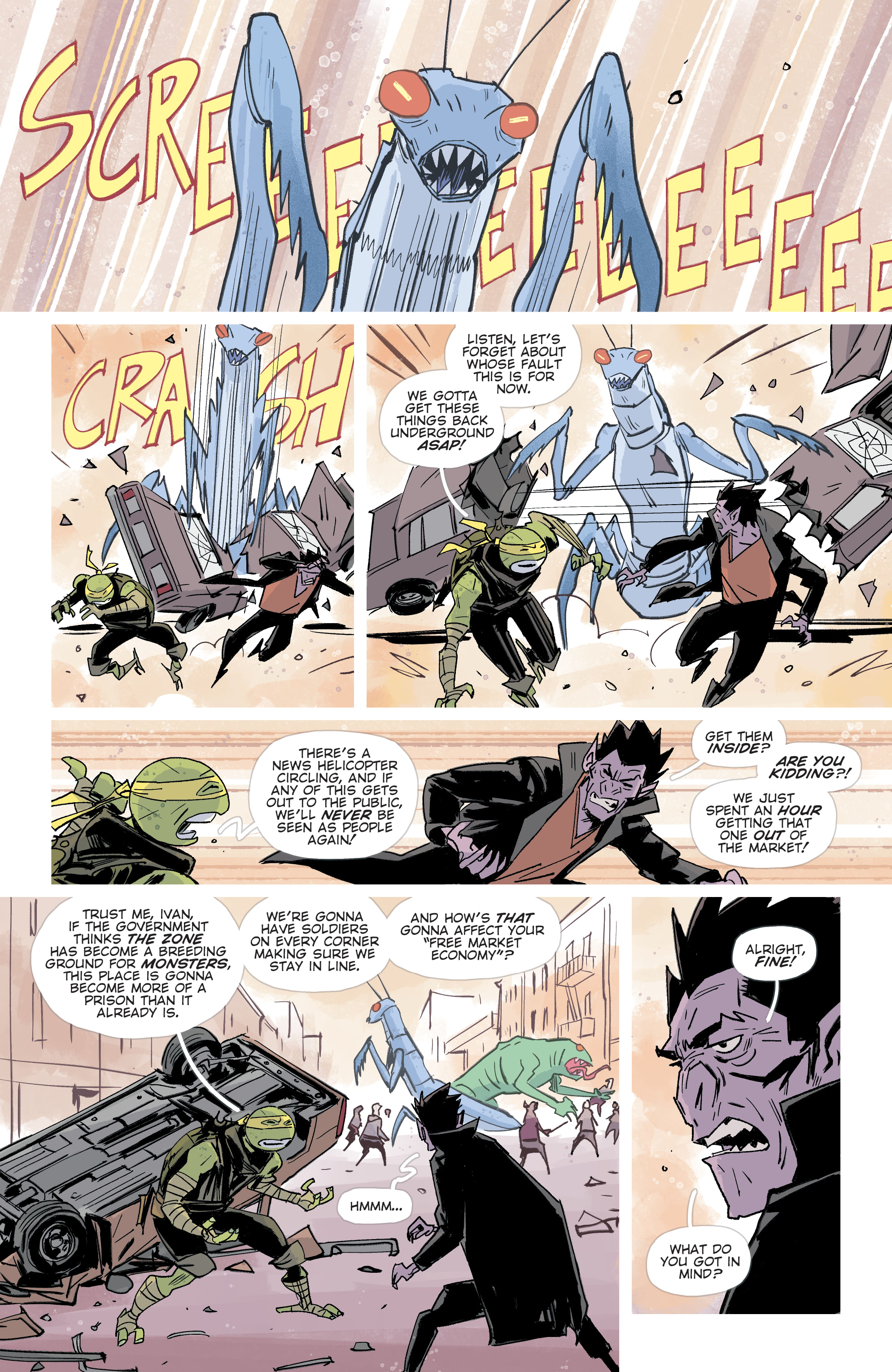 Read online Teenage Mutant Ninja Turtles: Jennika II comic -  Issue #2 - 3