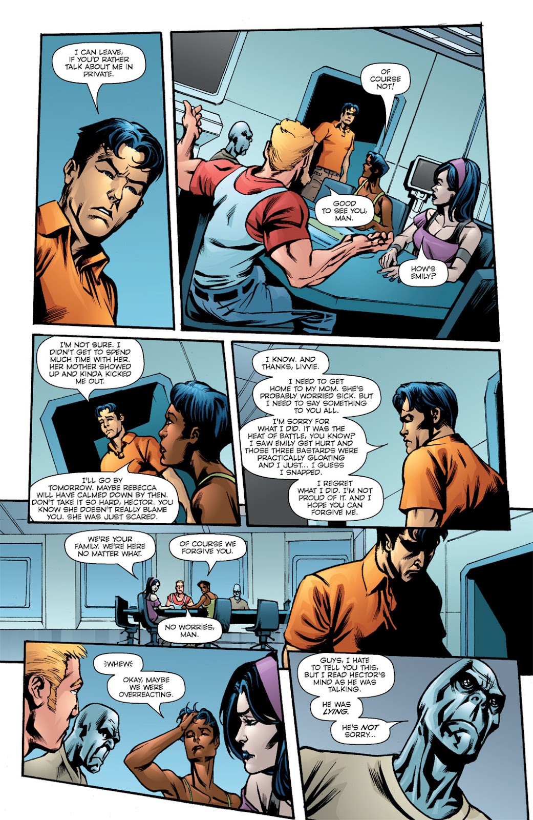 Dynamo 5: Sins Of The Father issue 5 - Page 21