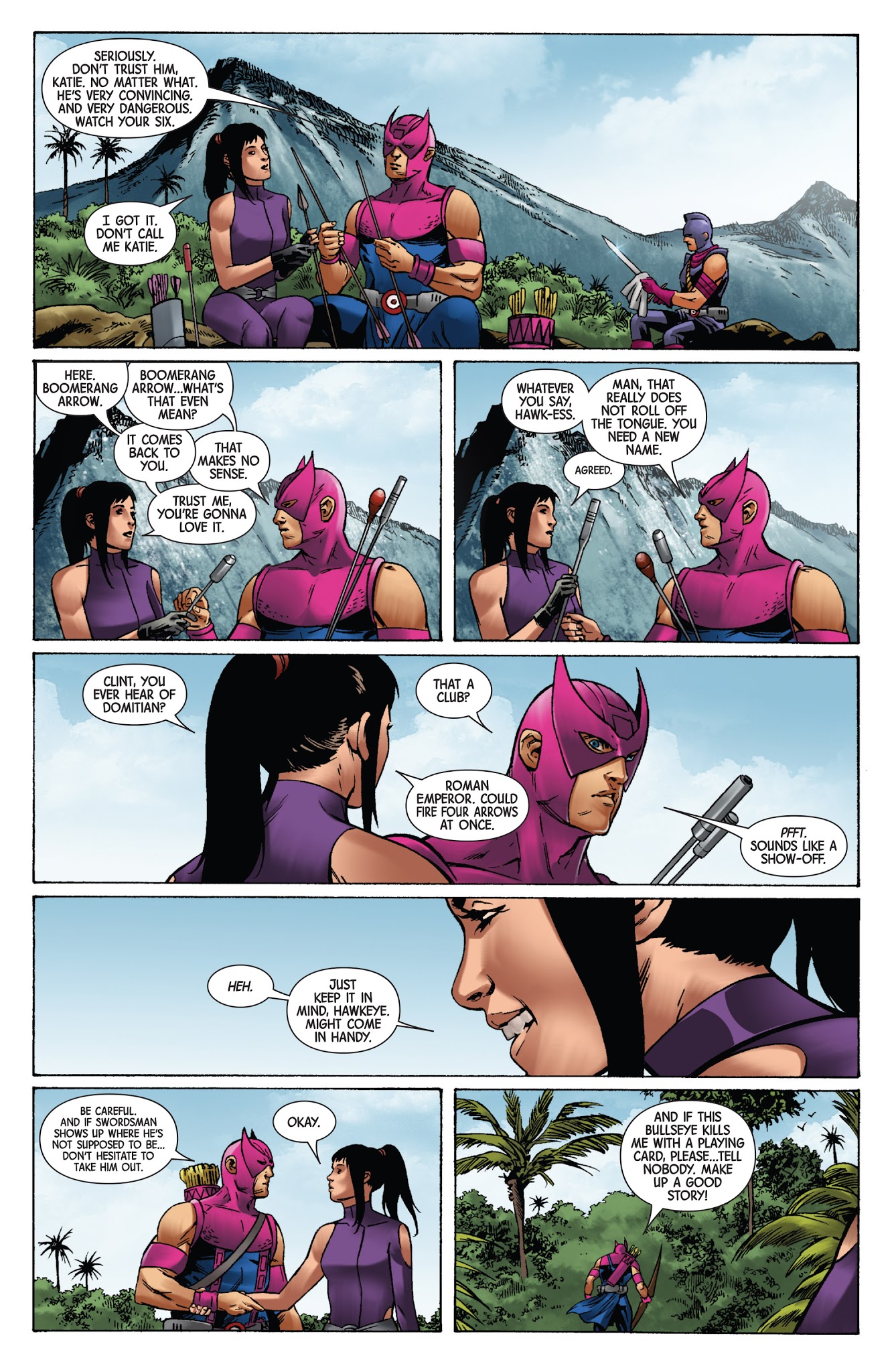 Read online Generations: Hawkeye & Hawkeye comic -  Issue # Full - 17