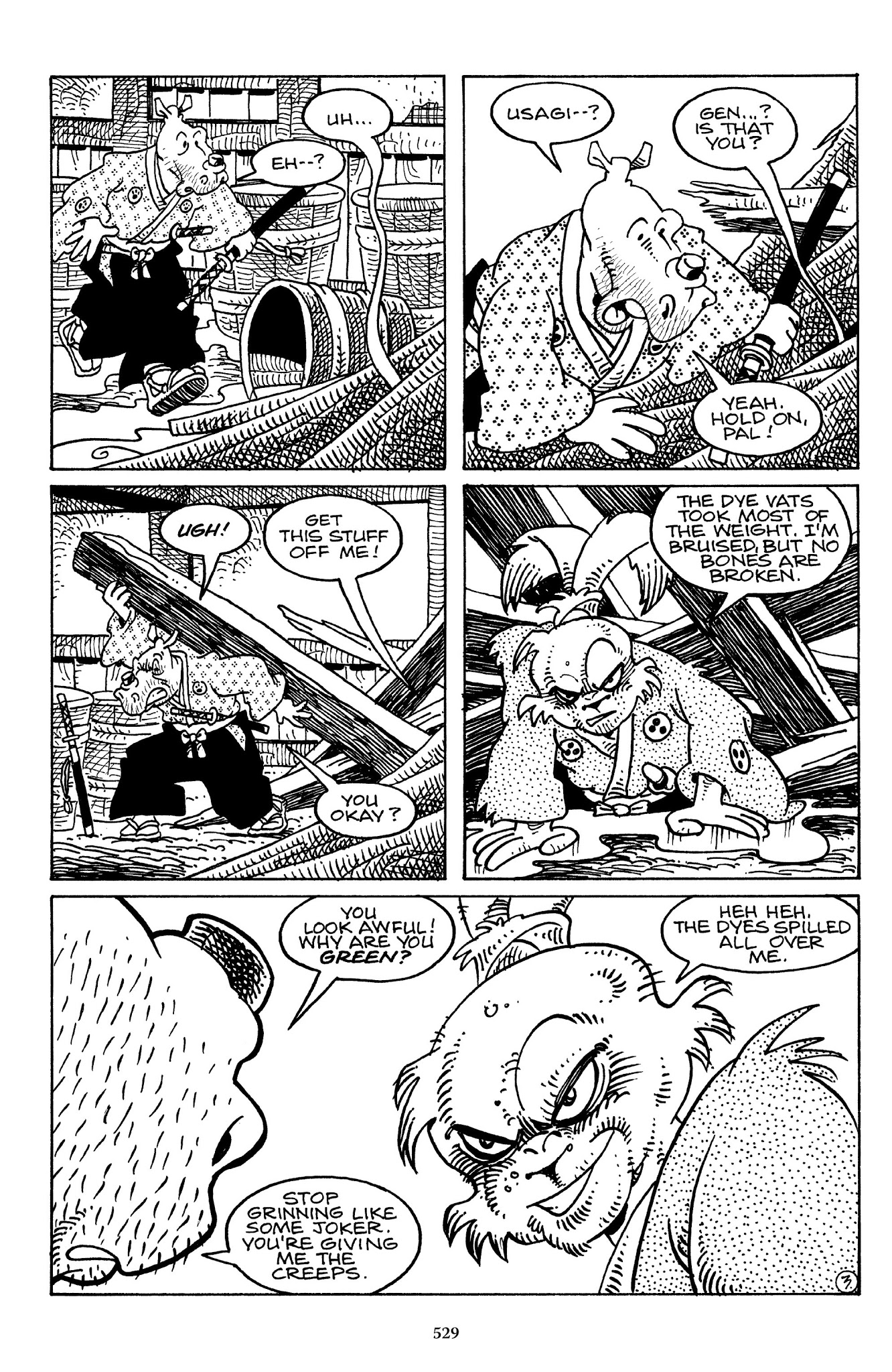 Read online The Usagi Yojimbo Saga comic -  Issue # TPB 3 - 524