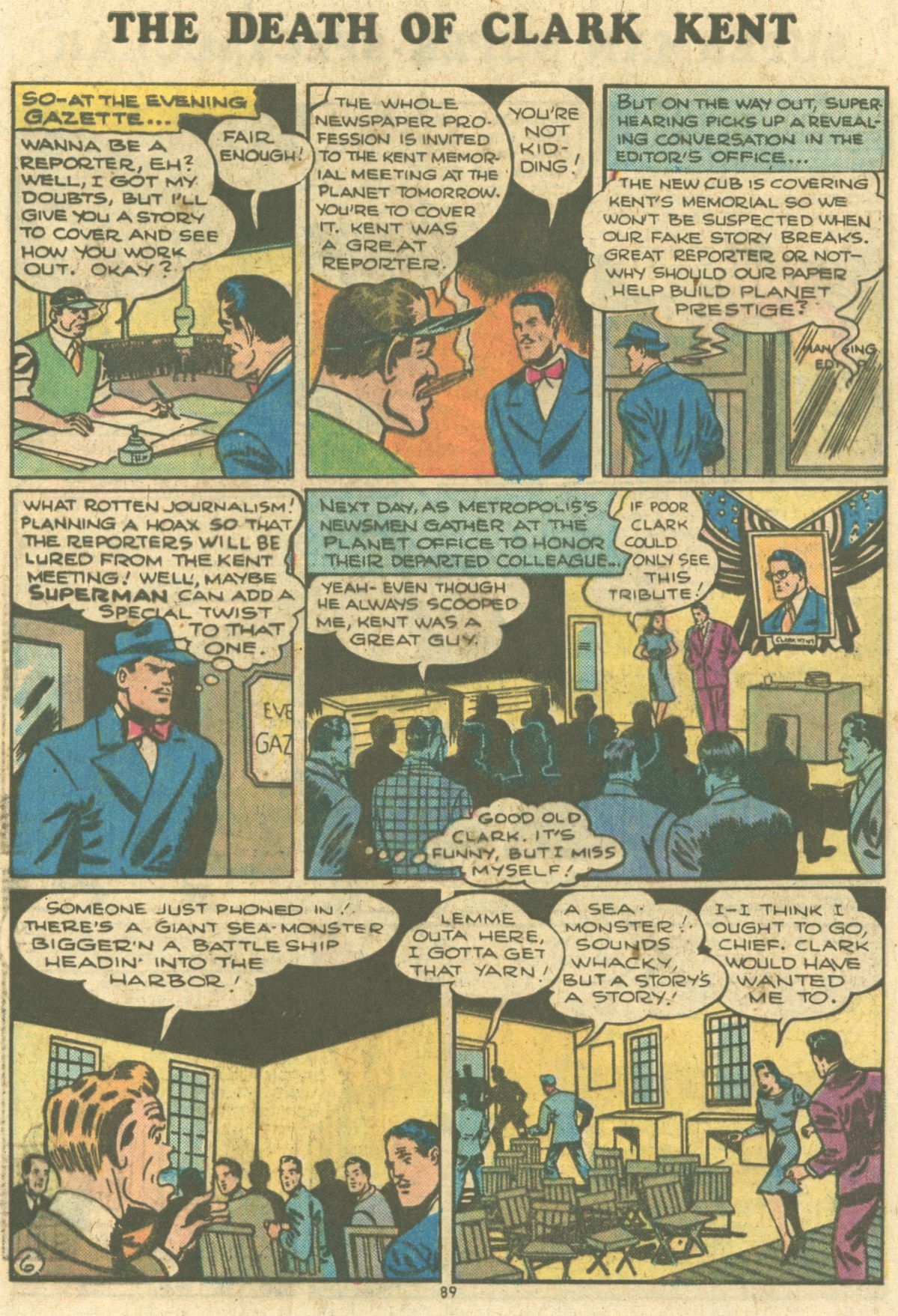 Read online Superman (1939) comic -  Issue #284 - 89